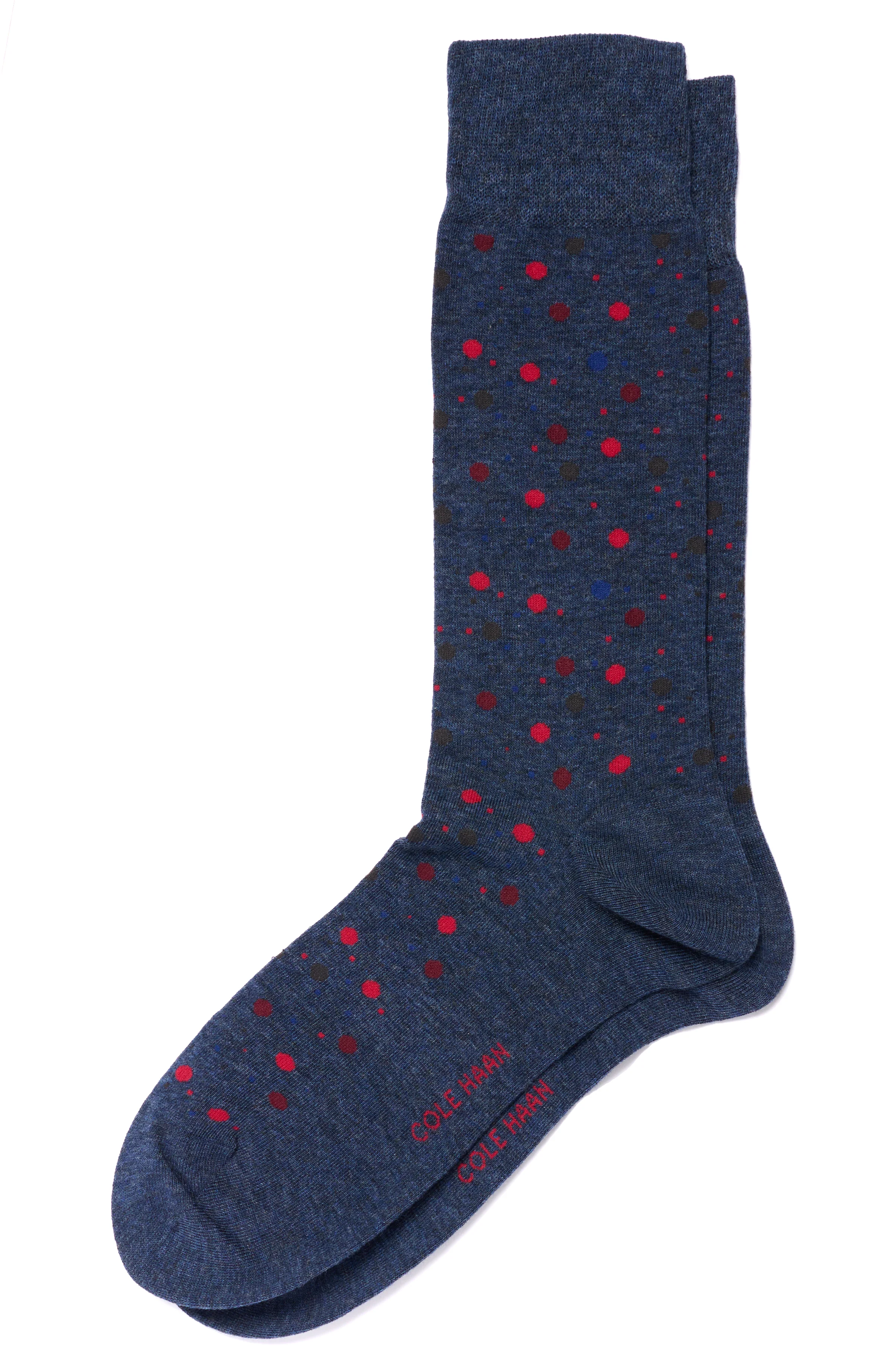 1Pk Dot Dress Crew