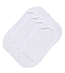 2Pk Combed Cotton No Show Liner