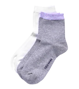 2Pk Stripe Short Crew