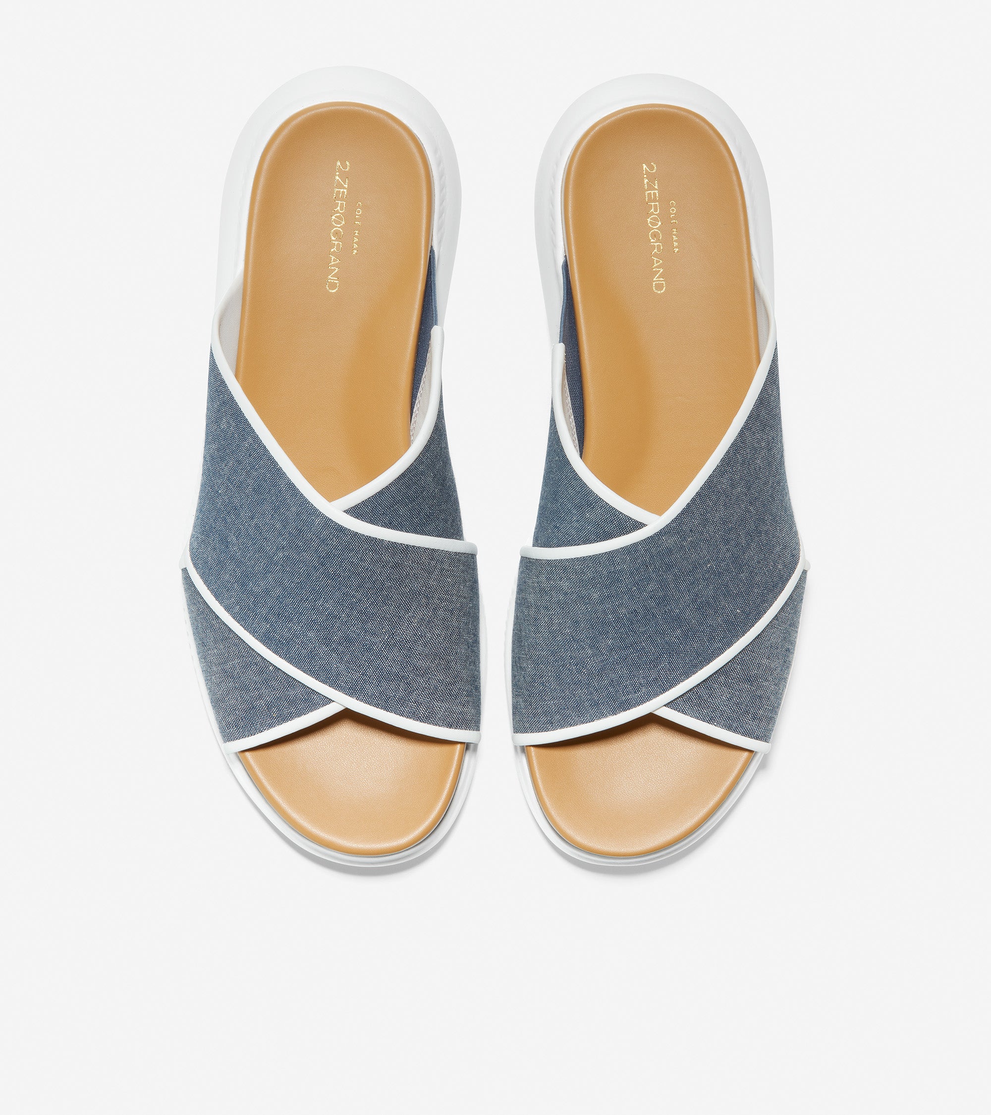 2.ZERØGRAND Criss Cross Slide Sandal - Image 4
