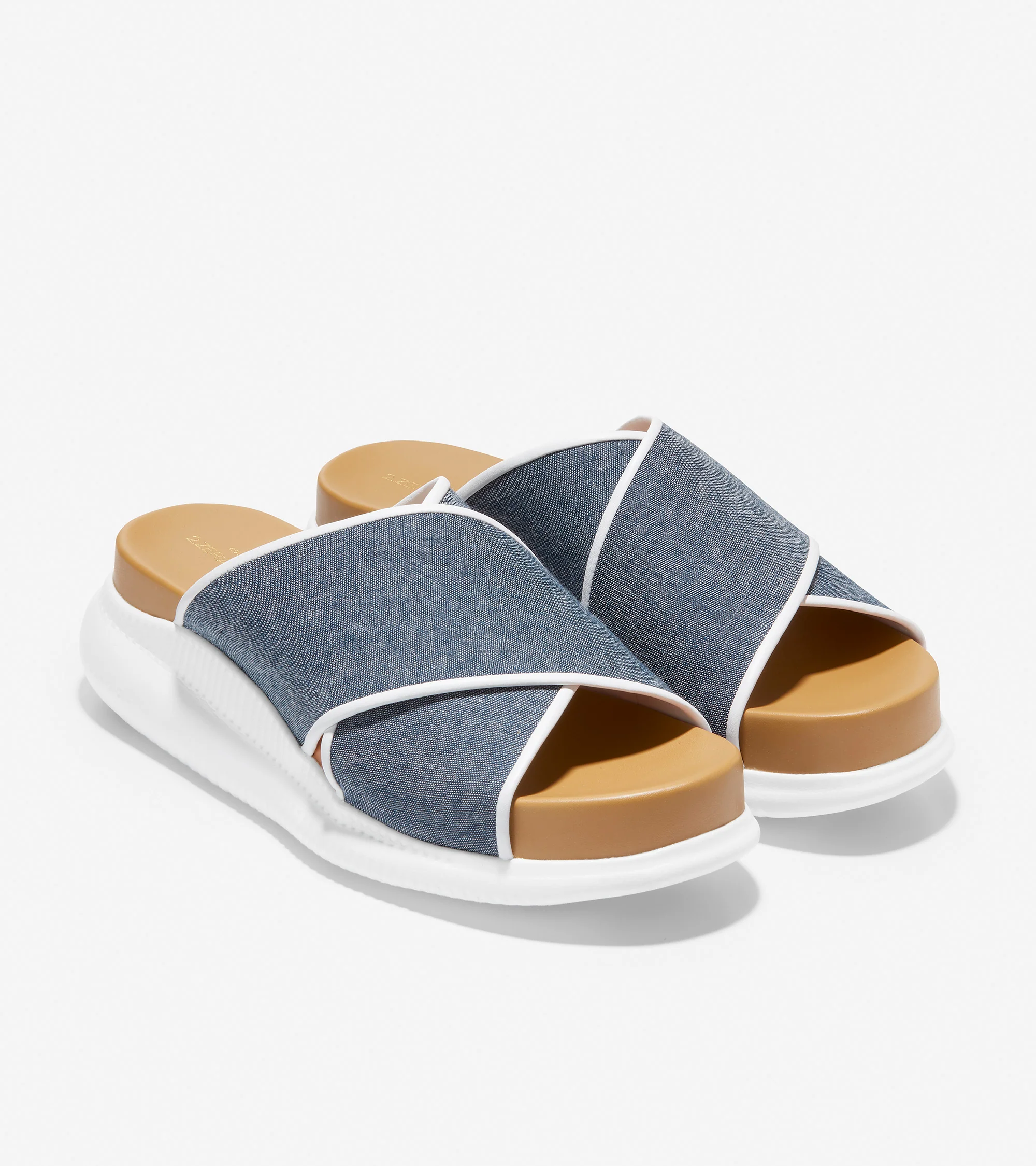 2.ZERØGRAND Criss Cross Slide Sandal - Image 5