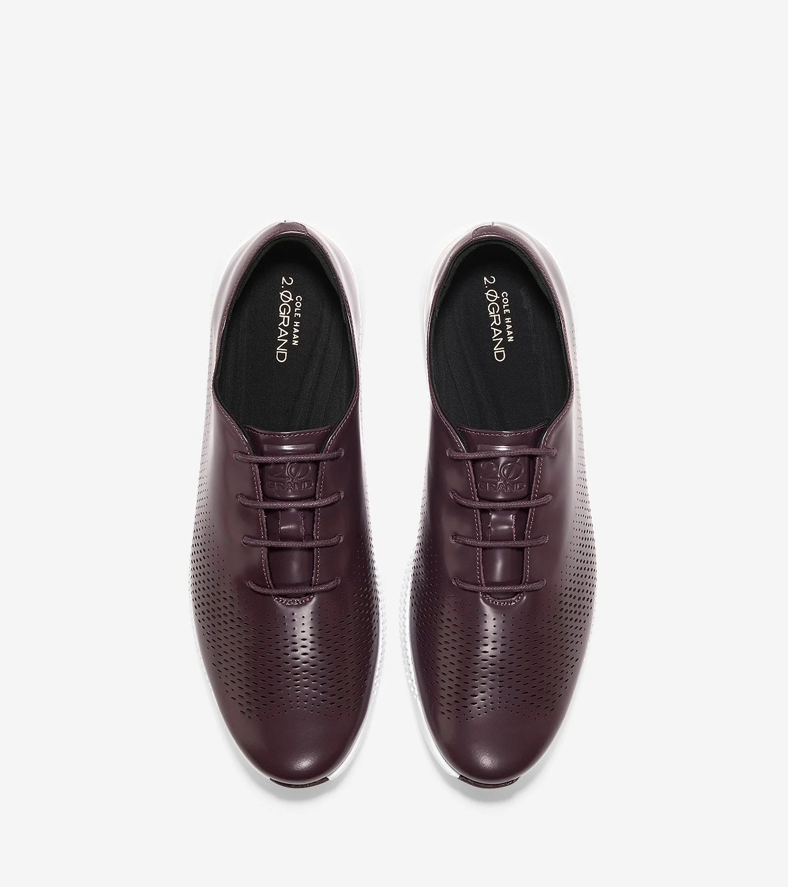 2.ZERØGRAND Laser Wingtip Oxford - Image 4