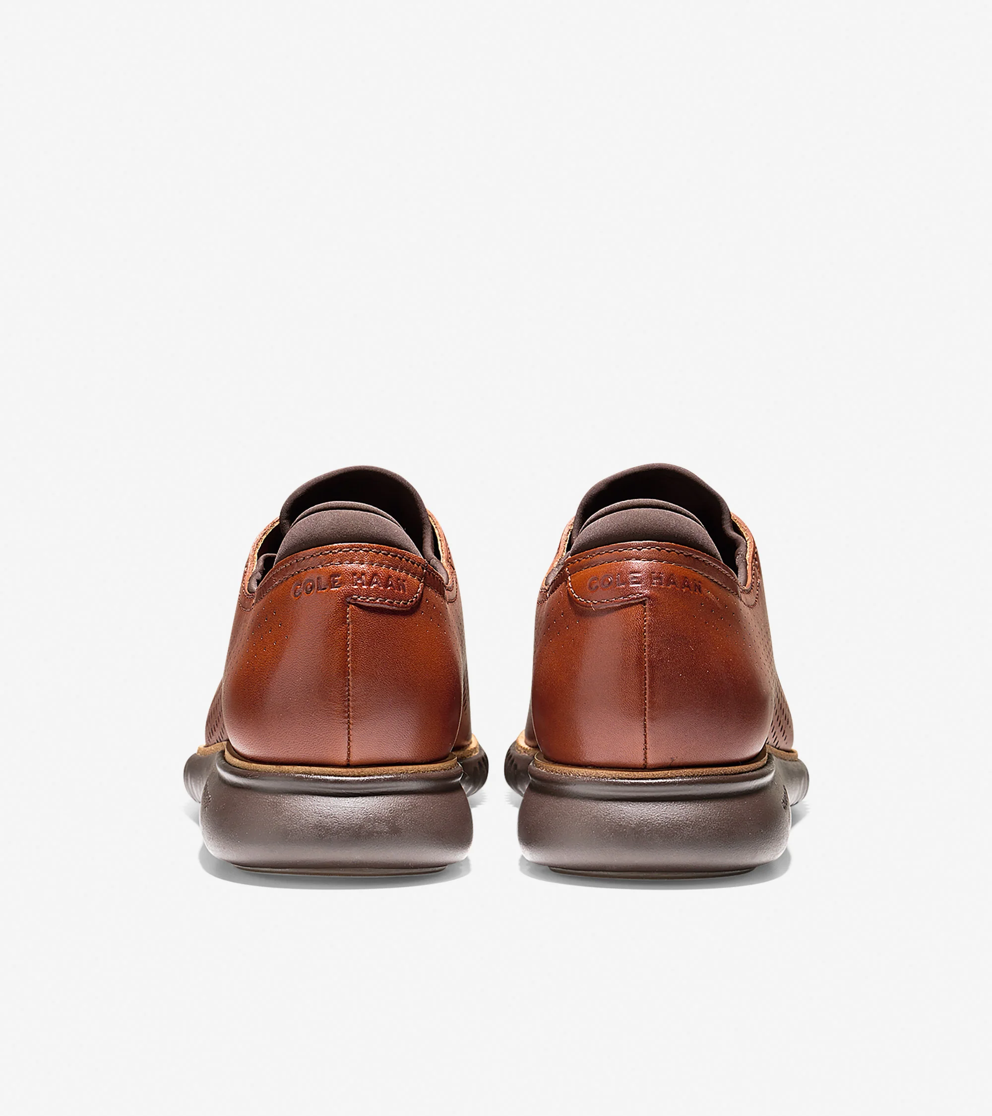2.ZERØGRAND Lined Laser Wingtip Oxford - Image 3