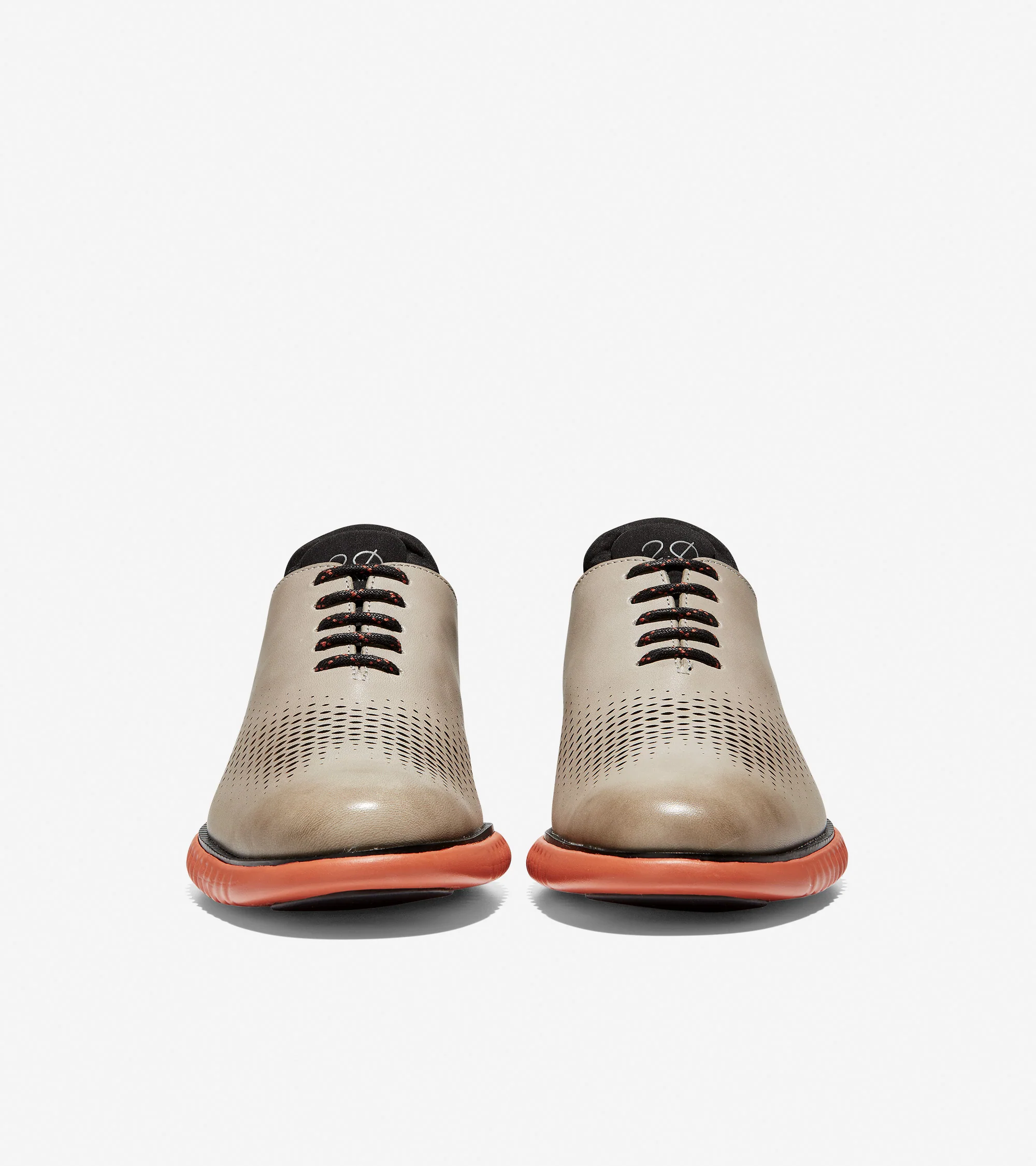 2.ZERØGRAND Lined Laser Wingtip Oxford - Image 2