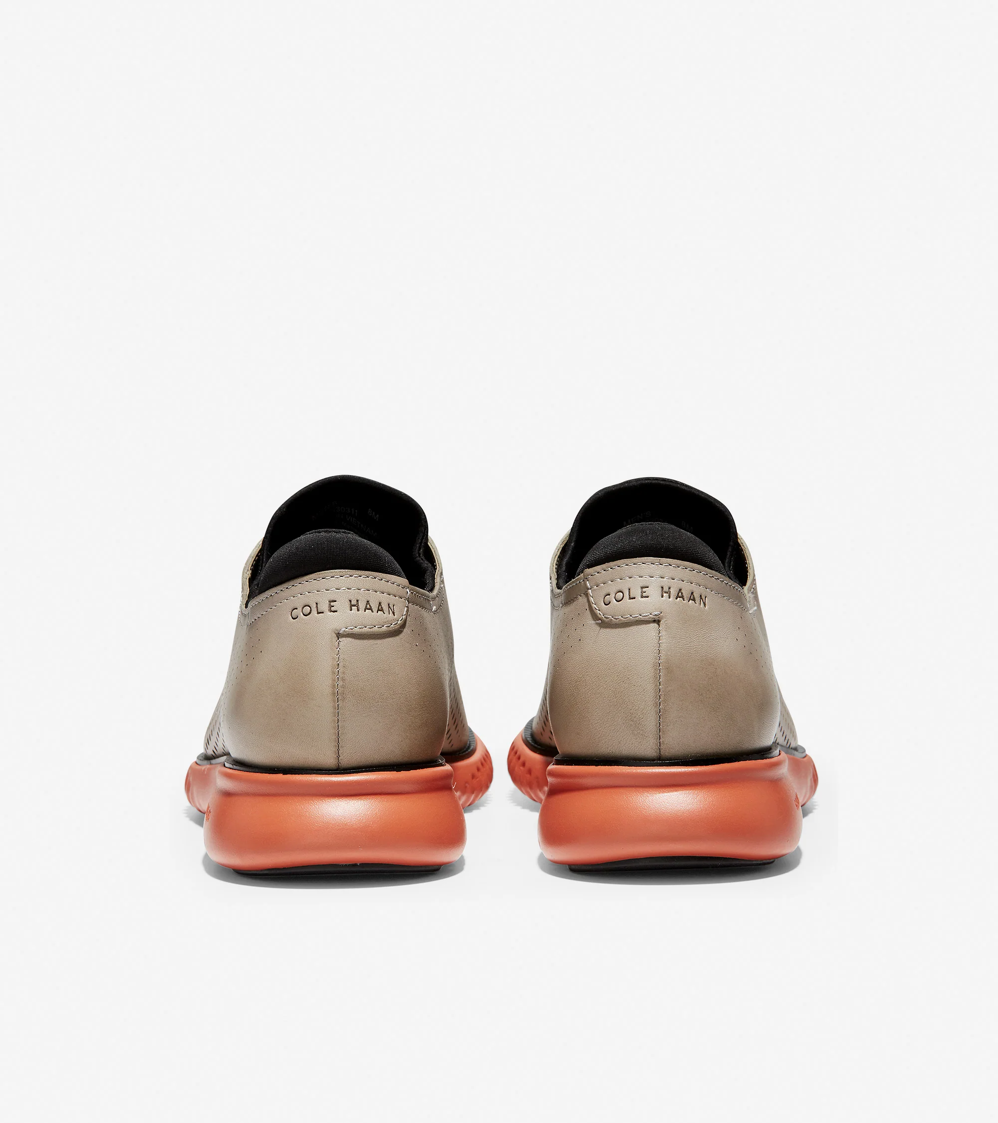 2.ZERØGRAND Lined Laser Wingtip Oxford - Image 3