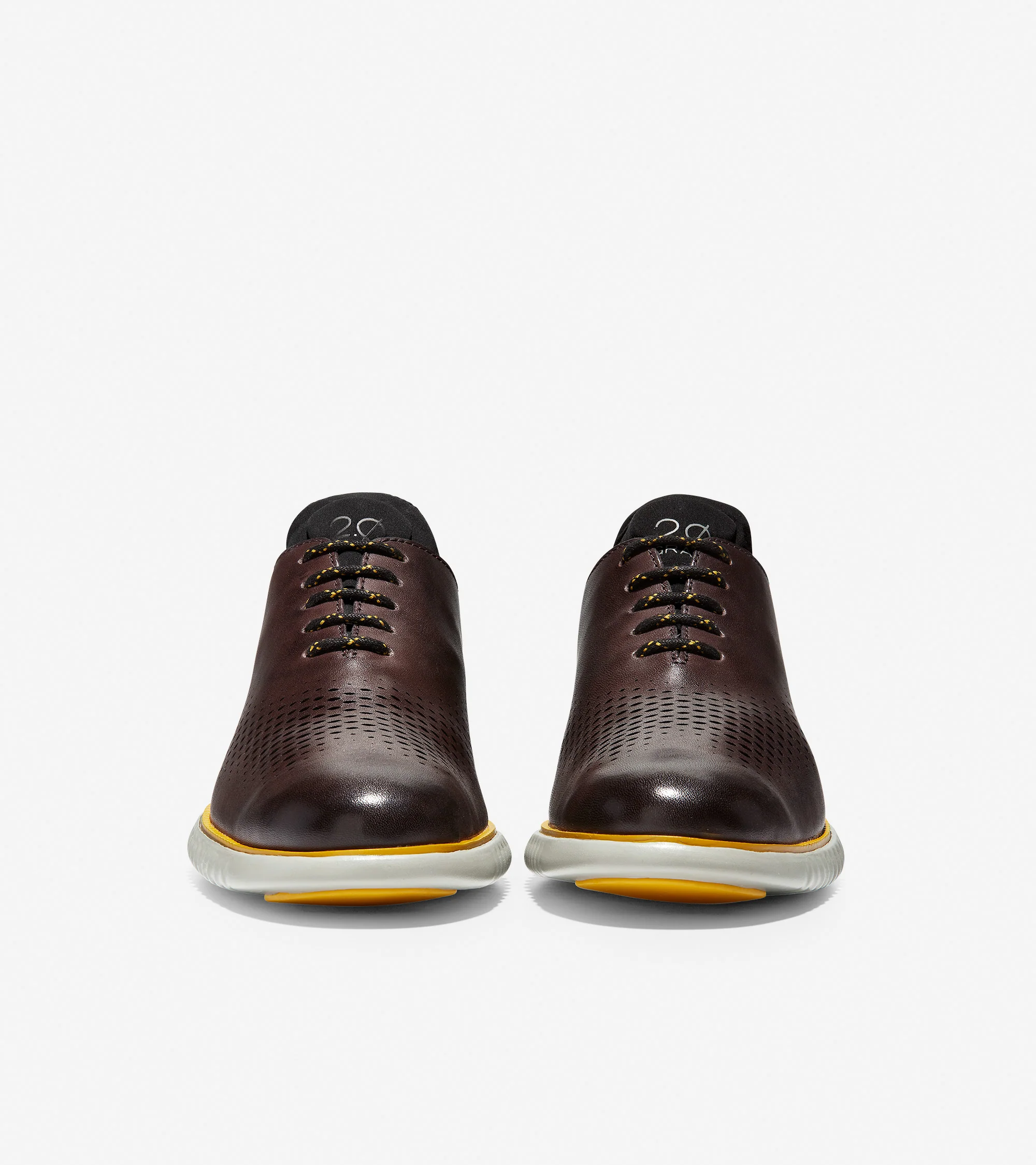 2.ZERØGRAND Lined Laser Wingtip Oxford - Image 2