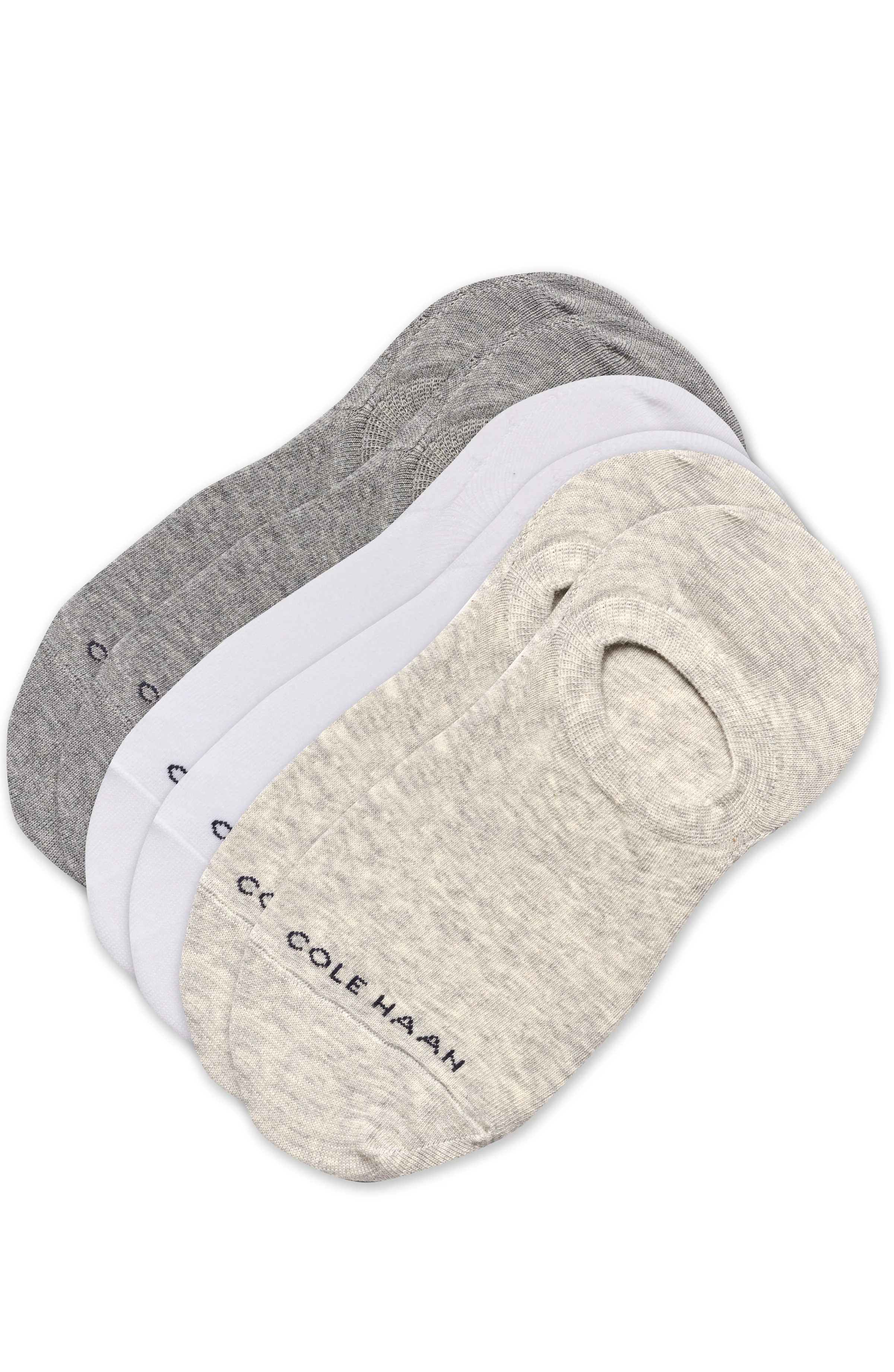 3Pk Solid Sneaker Liner