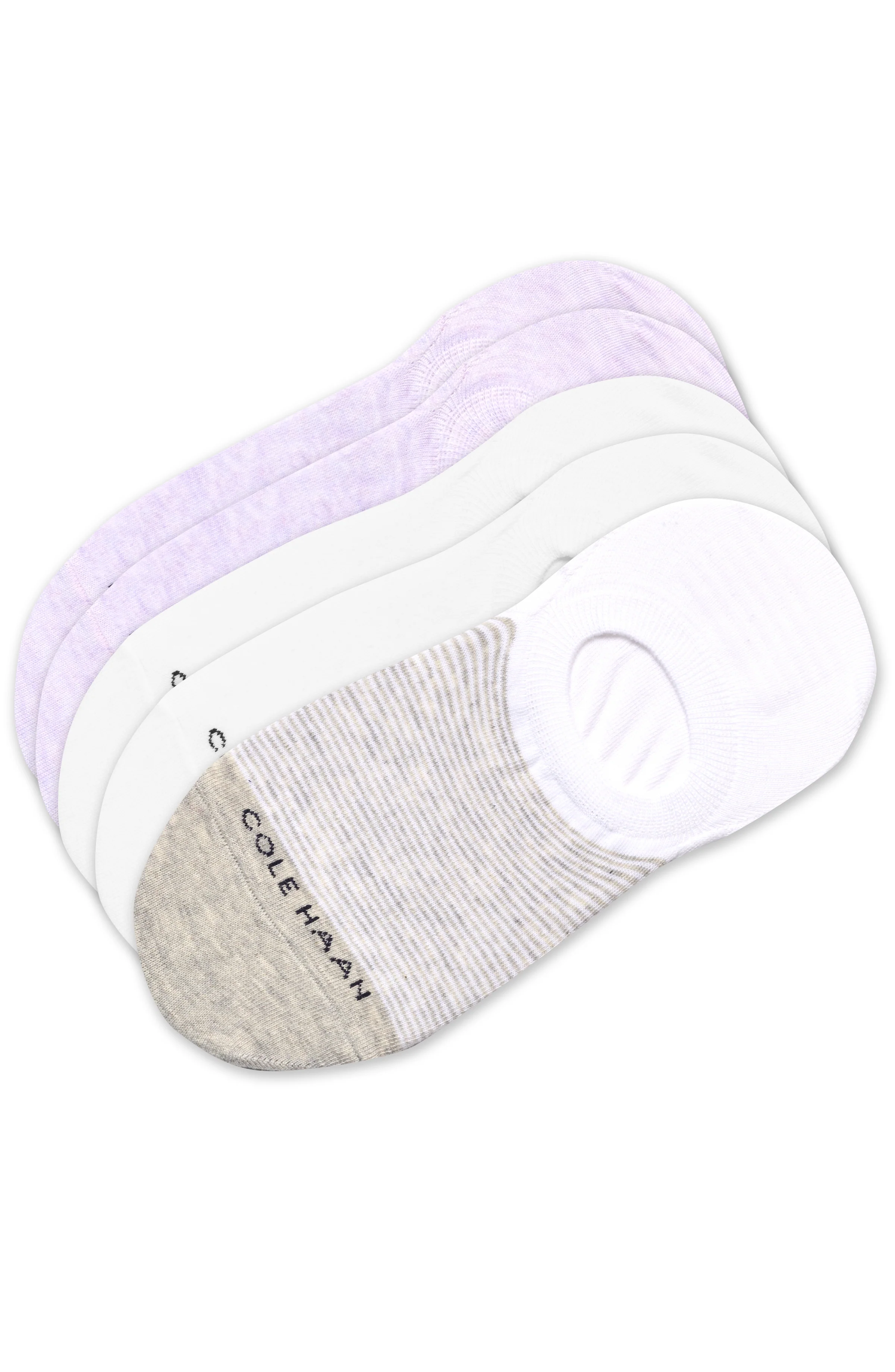 3Pk Stripe Sneaker Liner