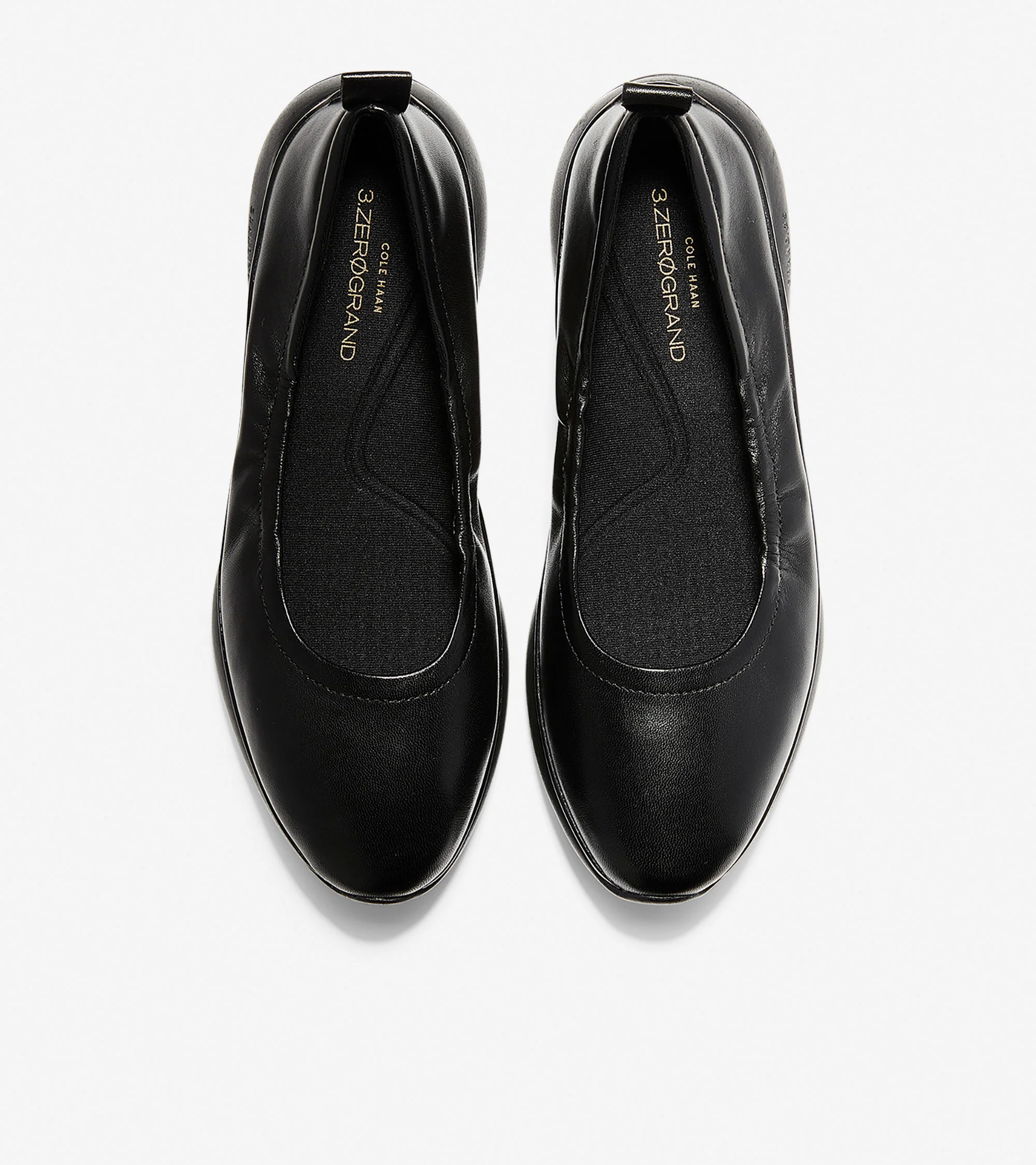 3.ZERØGRAND Rouched Slip-On Ballet Flat - Image 4