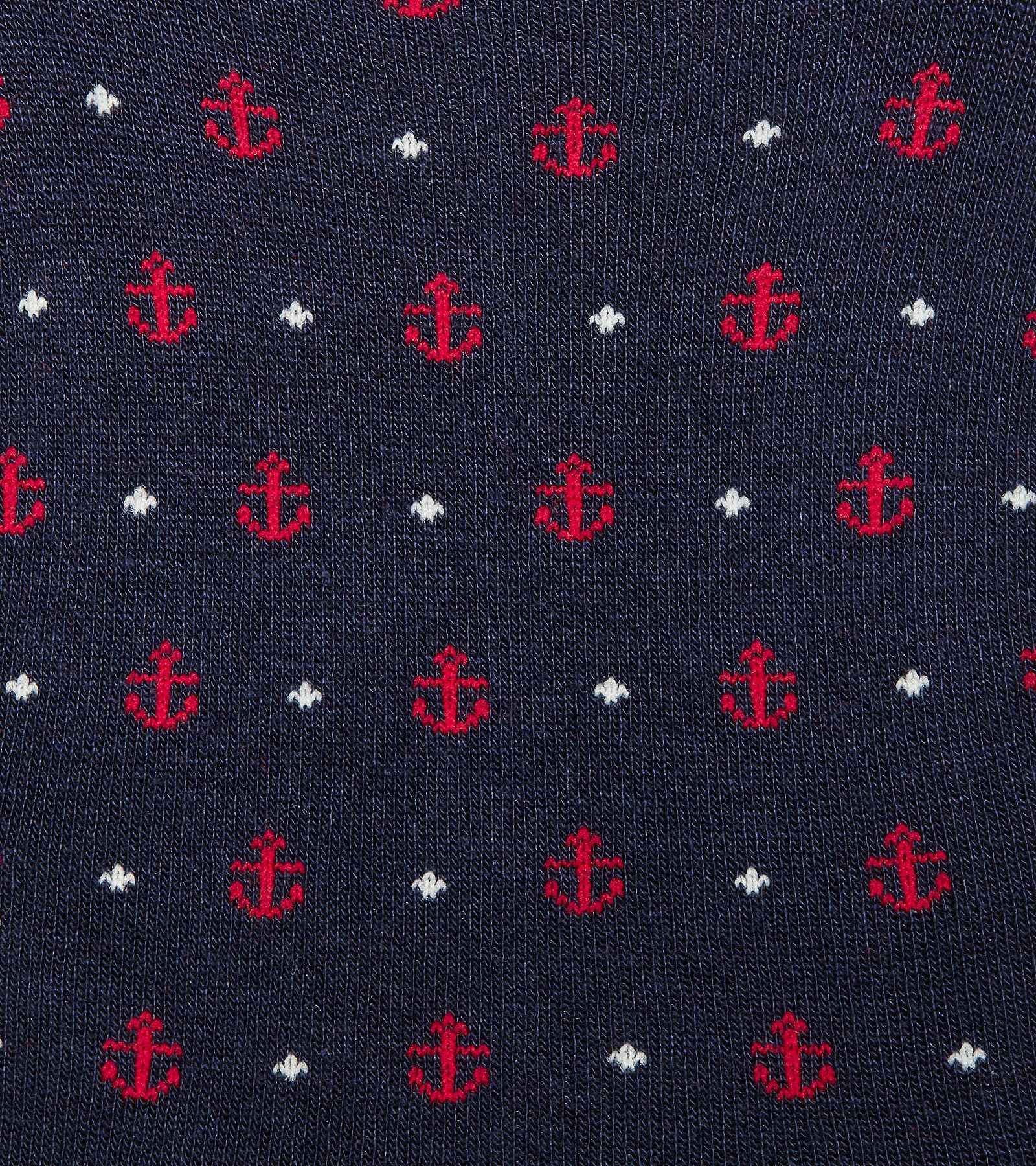 Anchor Dot No-Show Socks - Image 3