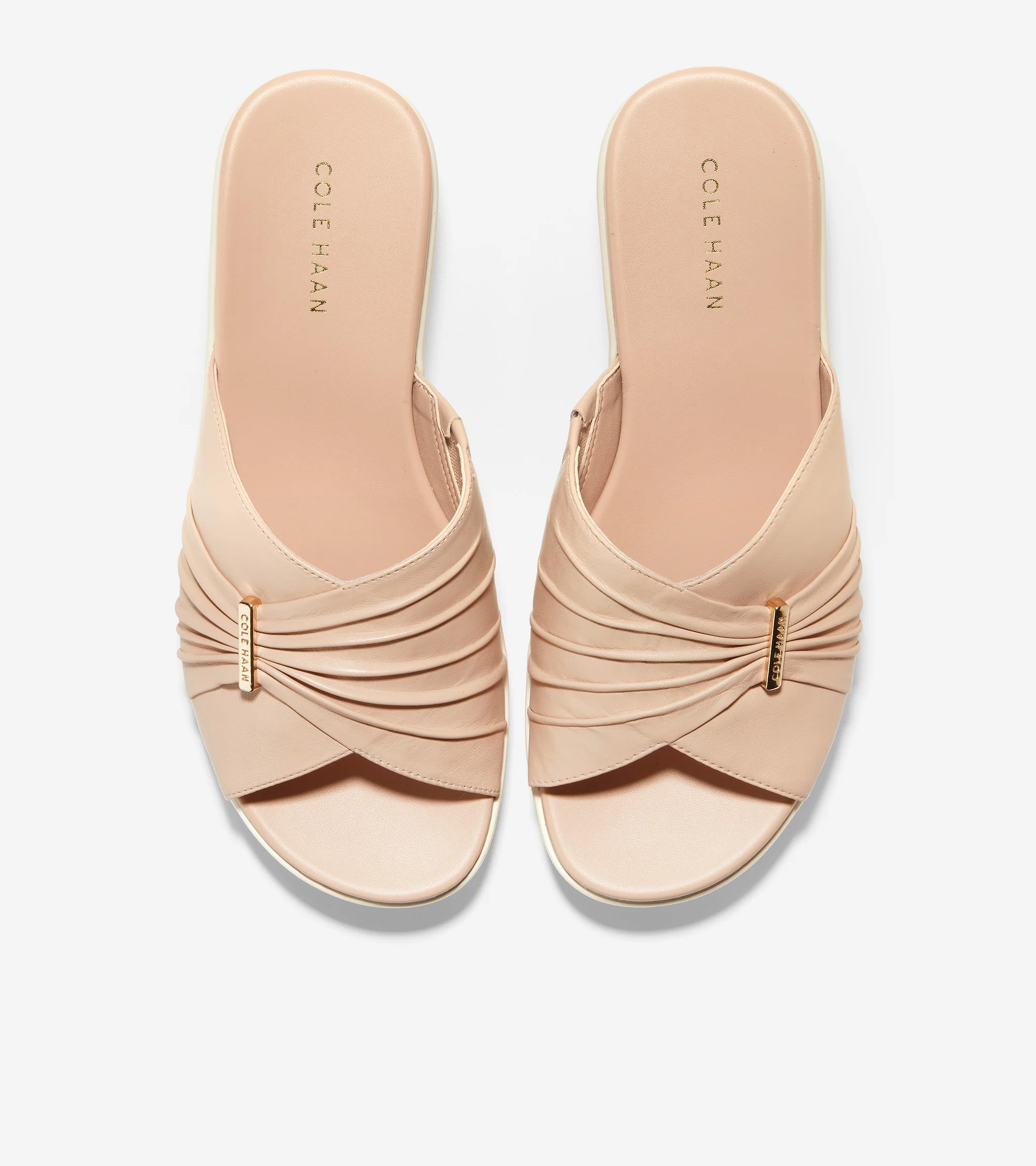 Aubree Ruched Slide Sandal - Image 2