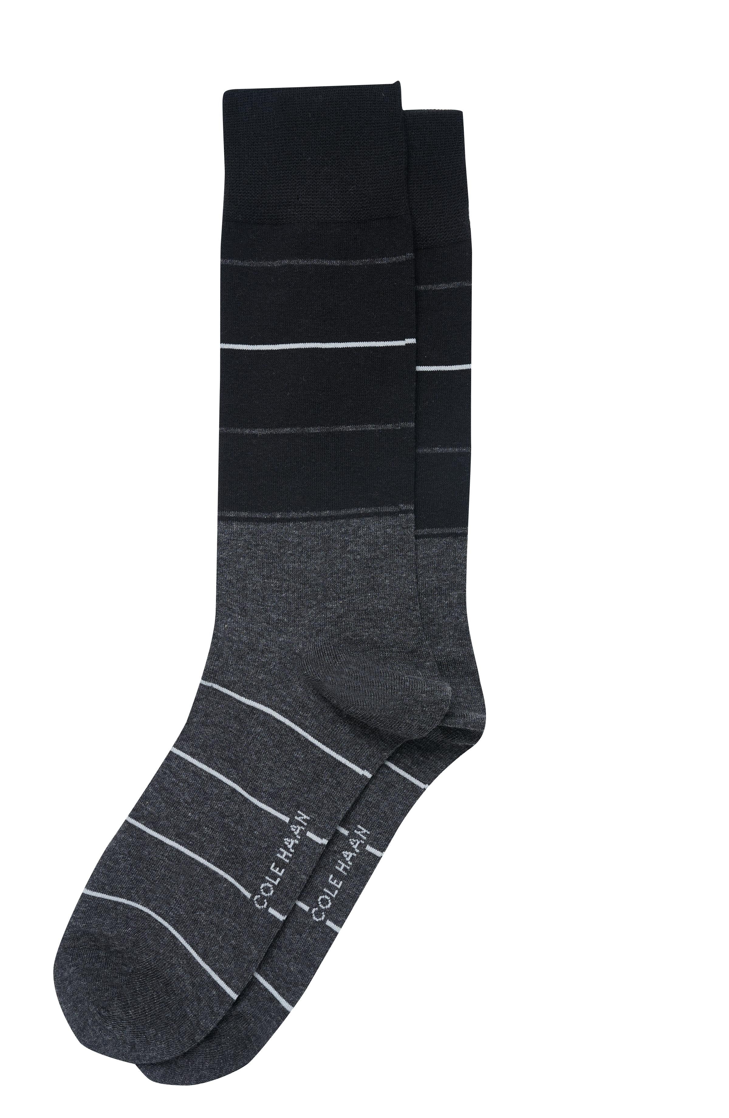 Men's 1PK Color Block/ Stripe Dress Crew