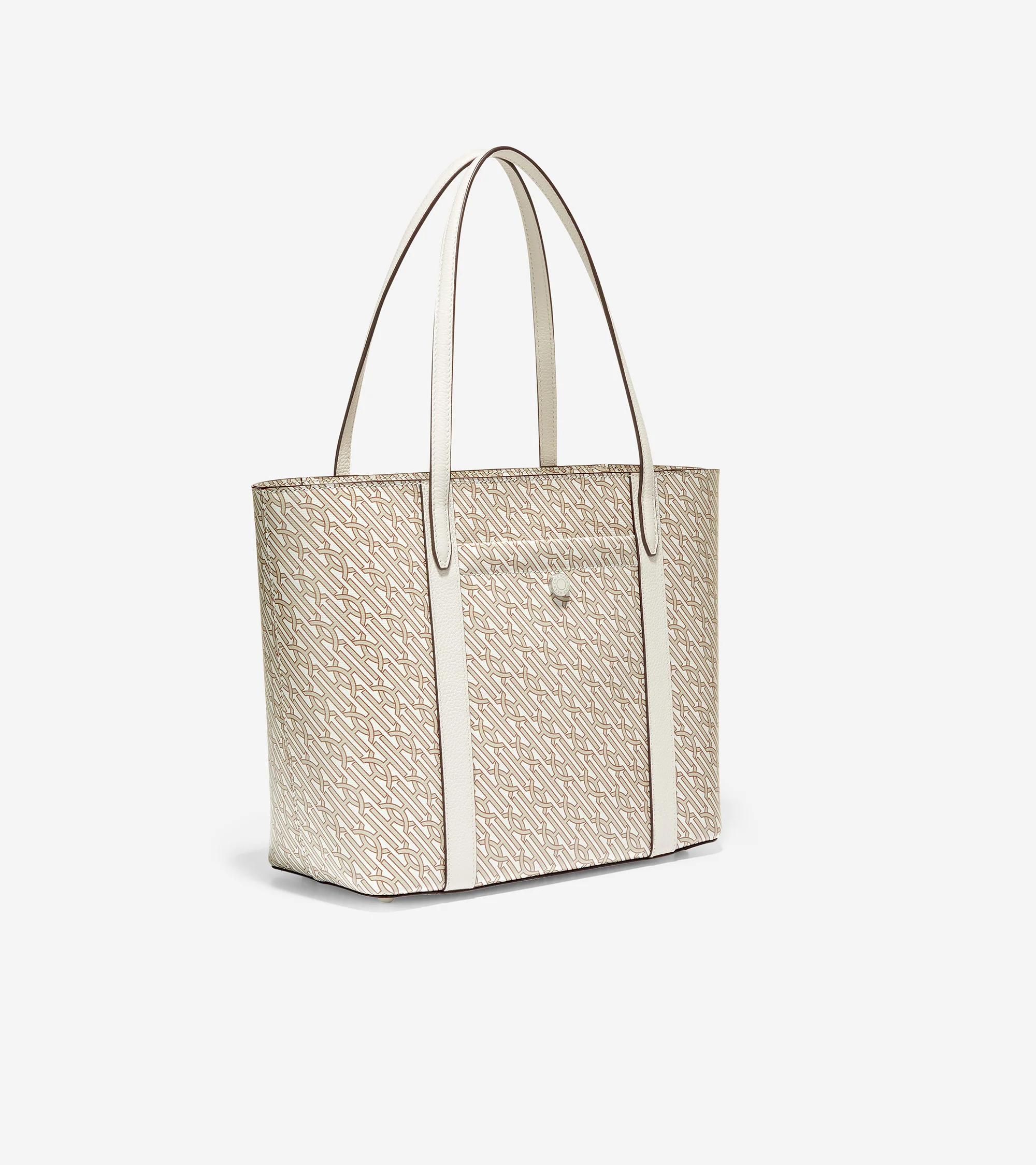 Coated Canvas Small Tote - Image 2