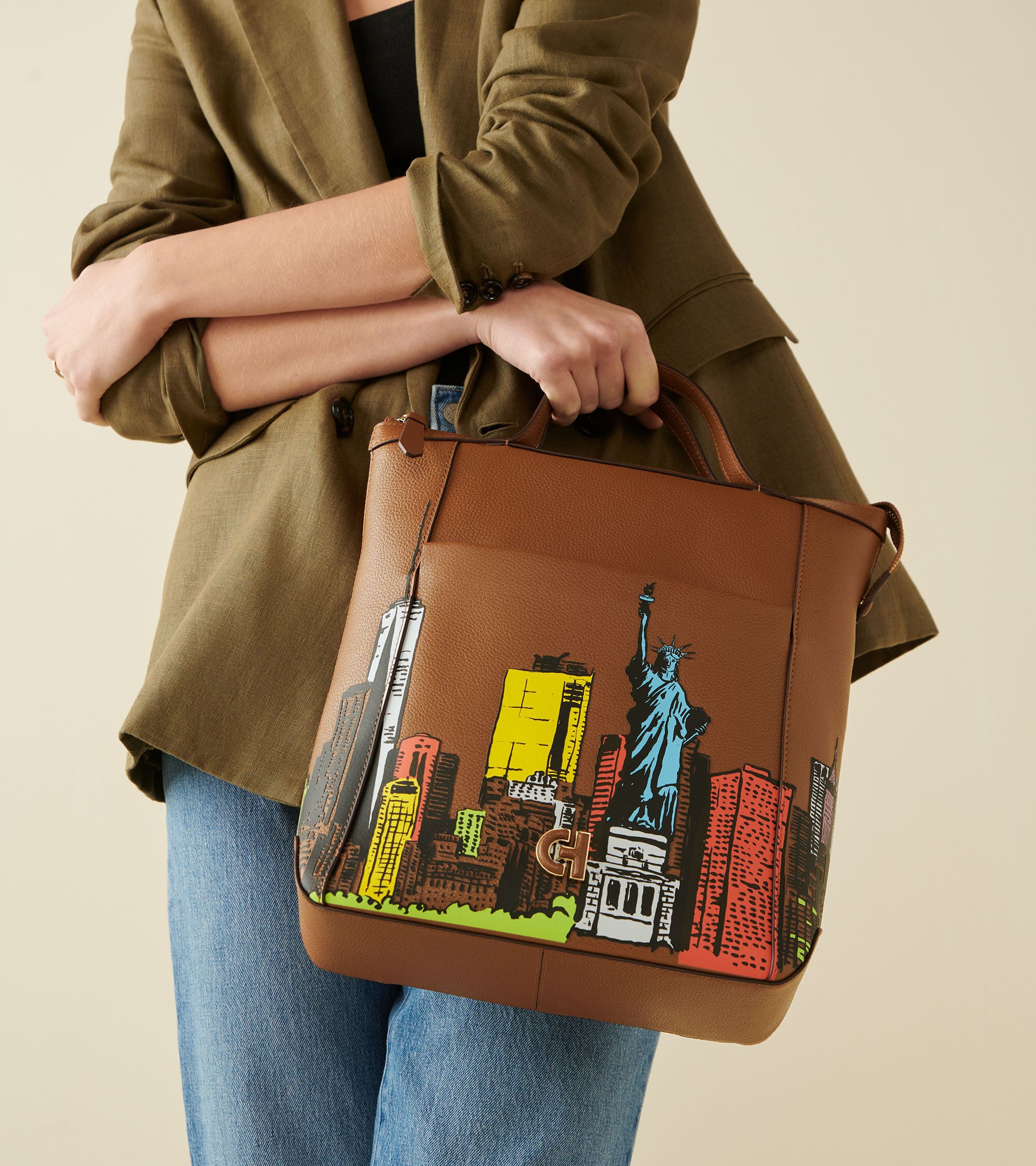 Cole Haan x Russ Pope Grand Ambition Small Convertible Luxe Backpack - Image 2