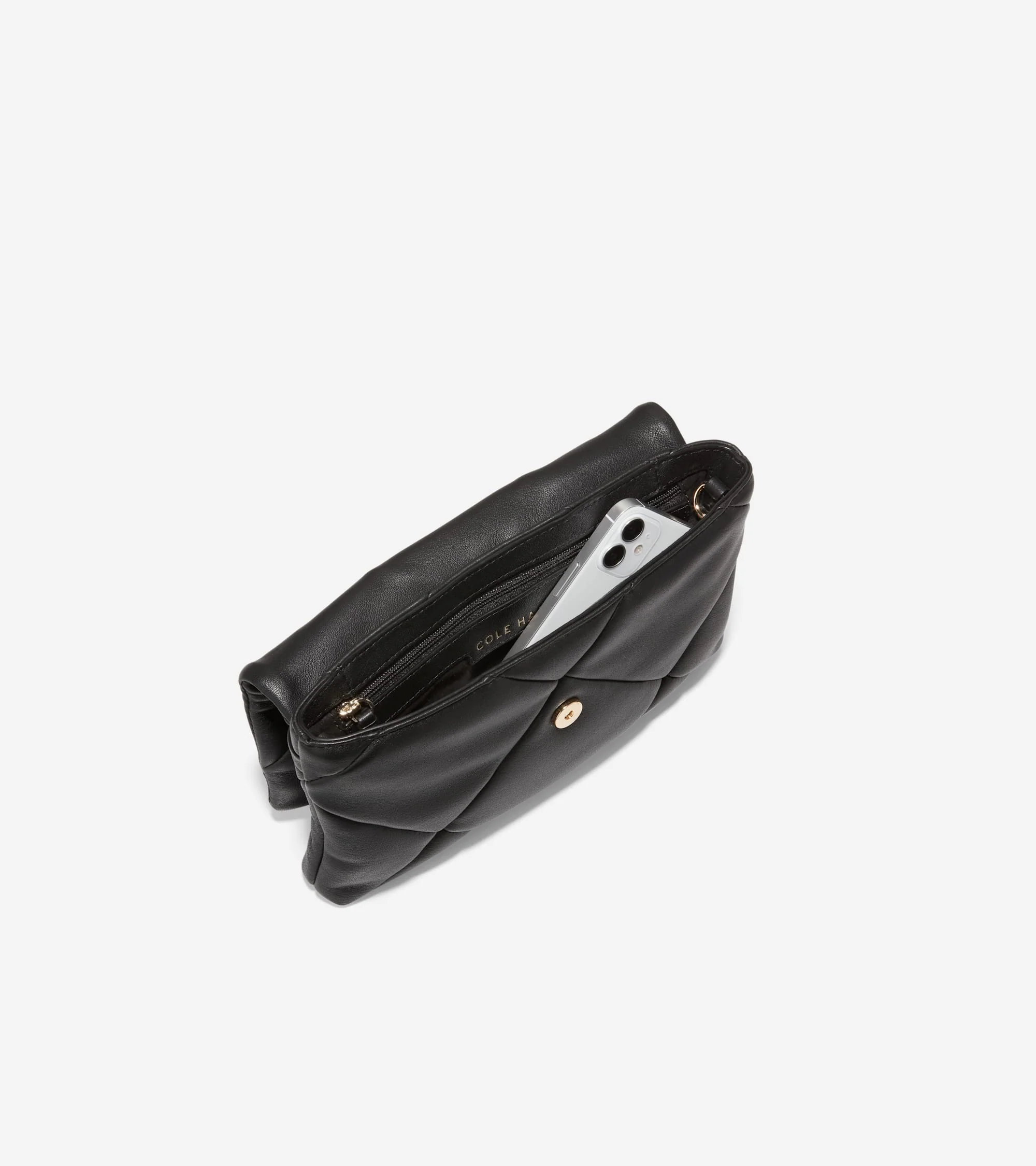 Crystal Quilted Clutch - Image 5