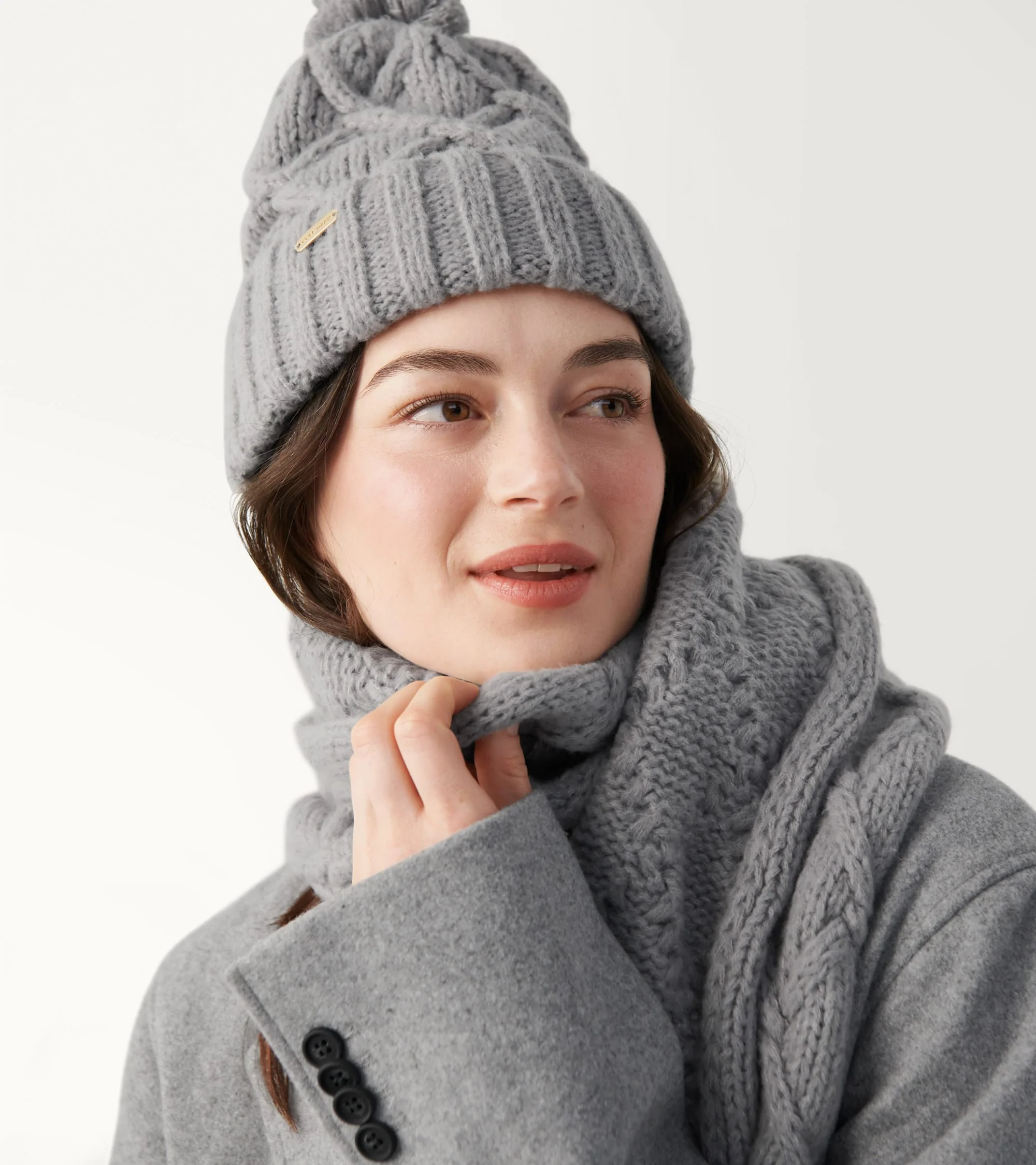 Diamond Cable Scarf - Image 2