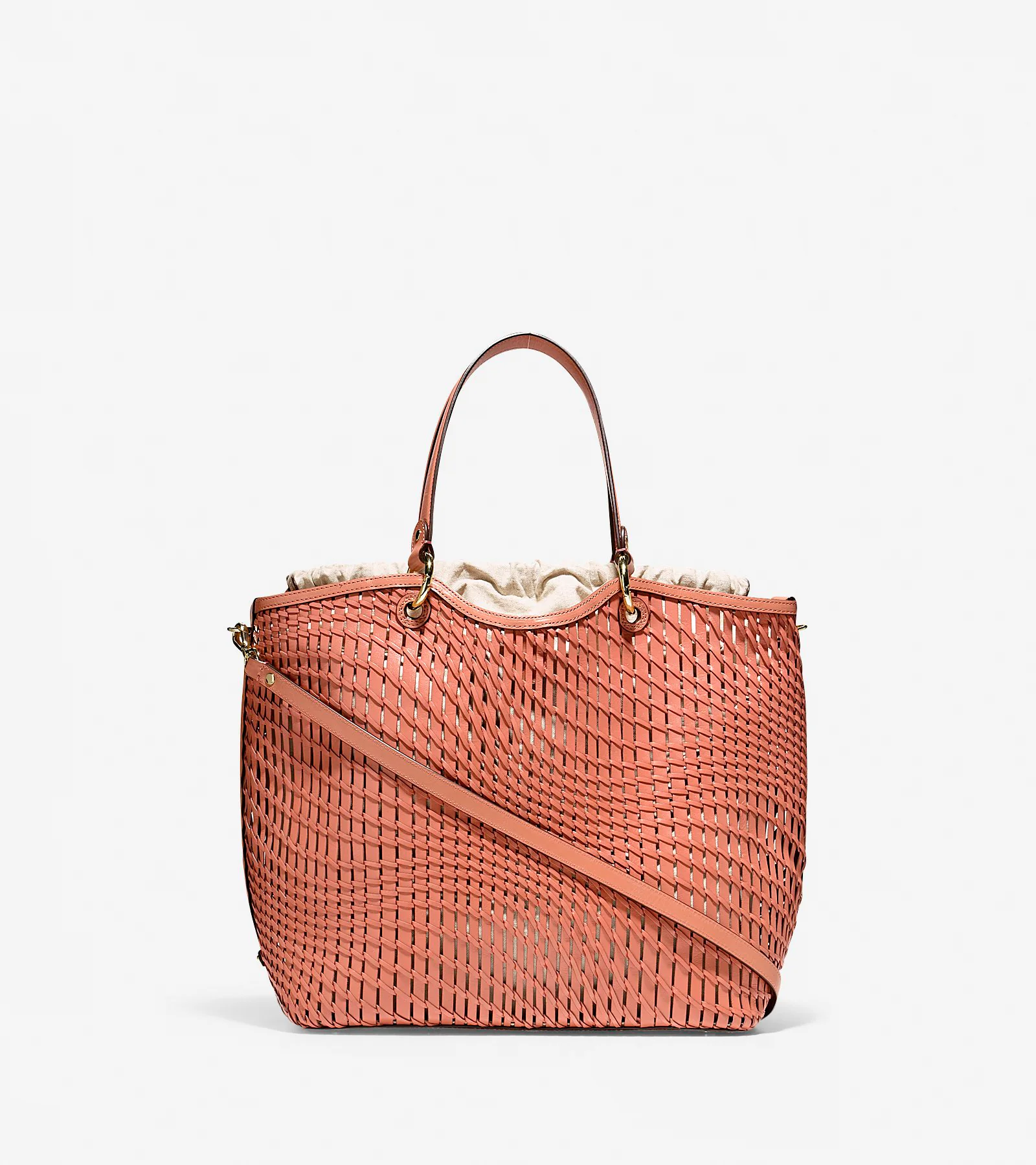 Genevieve Open Weave Tote