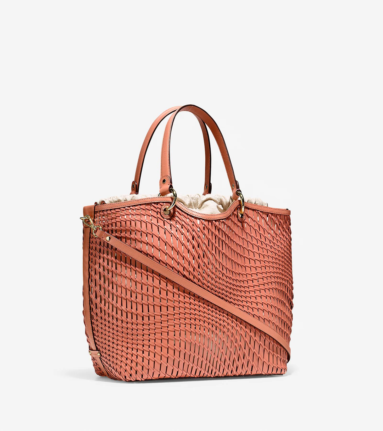 Genevieve Open Weave Tote - Image 3