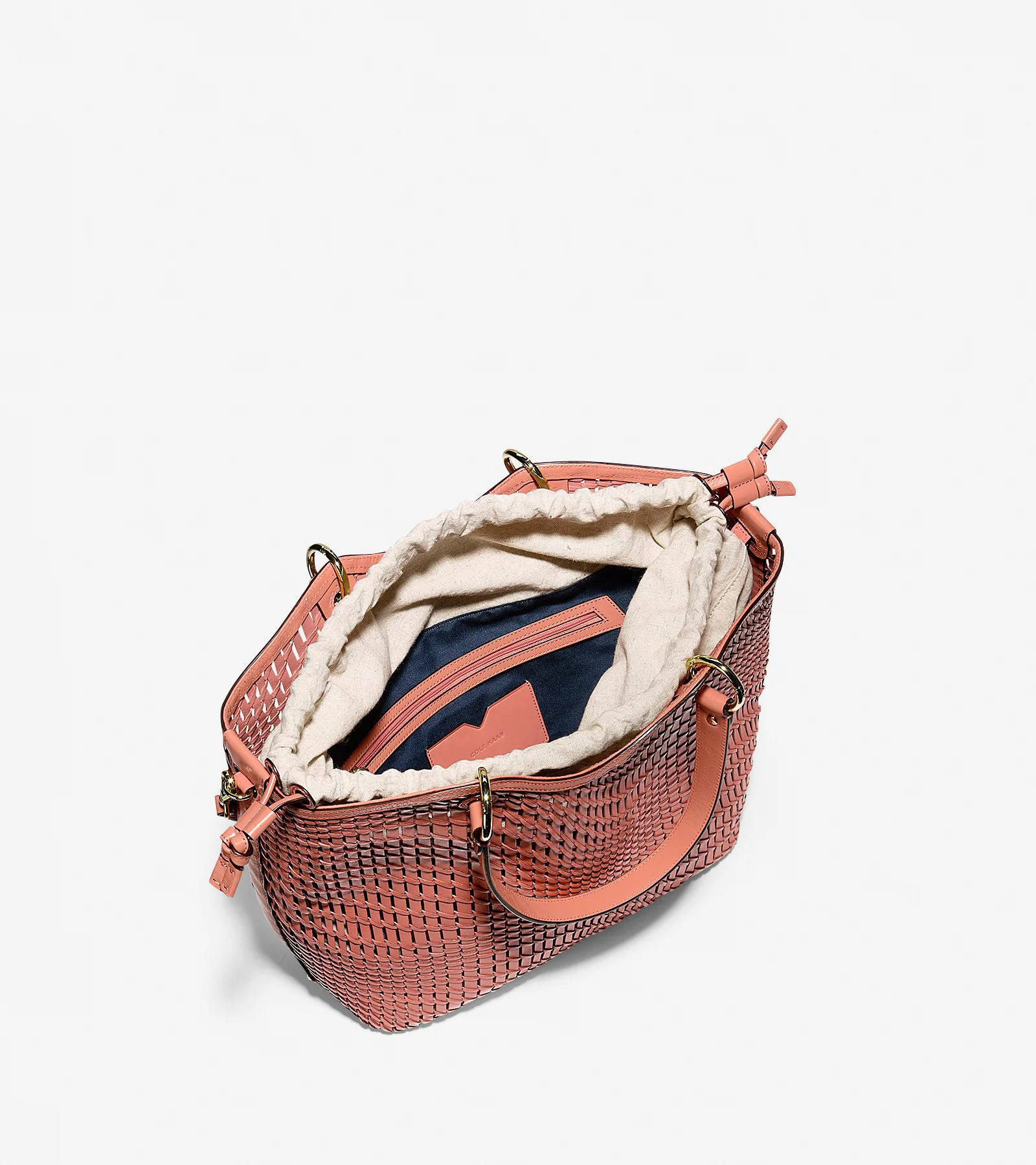 Genevieve Open Weave Tote - Image 5