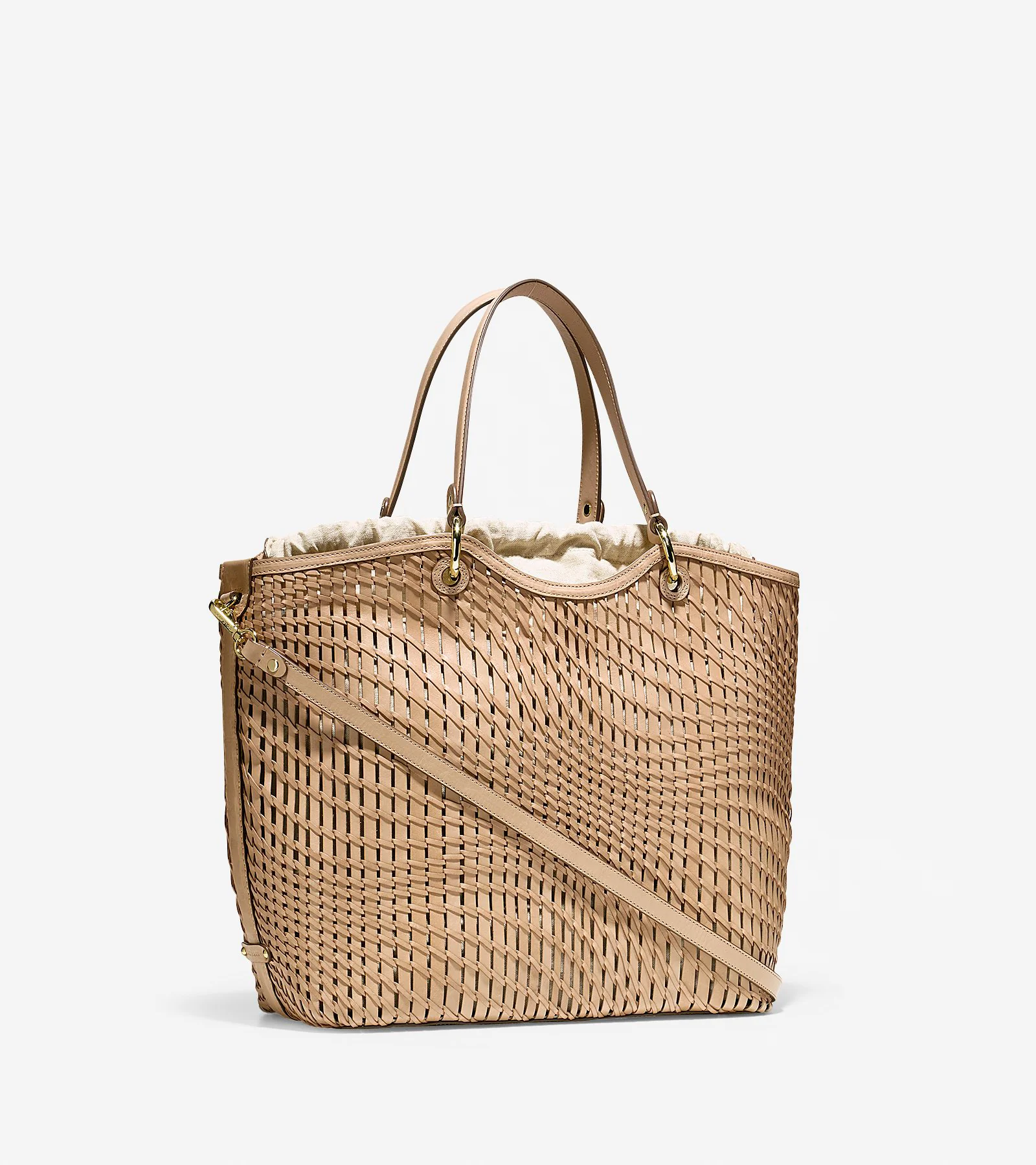 Genevieve Open Weave Tote - Image 3