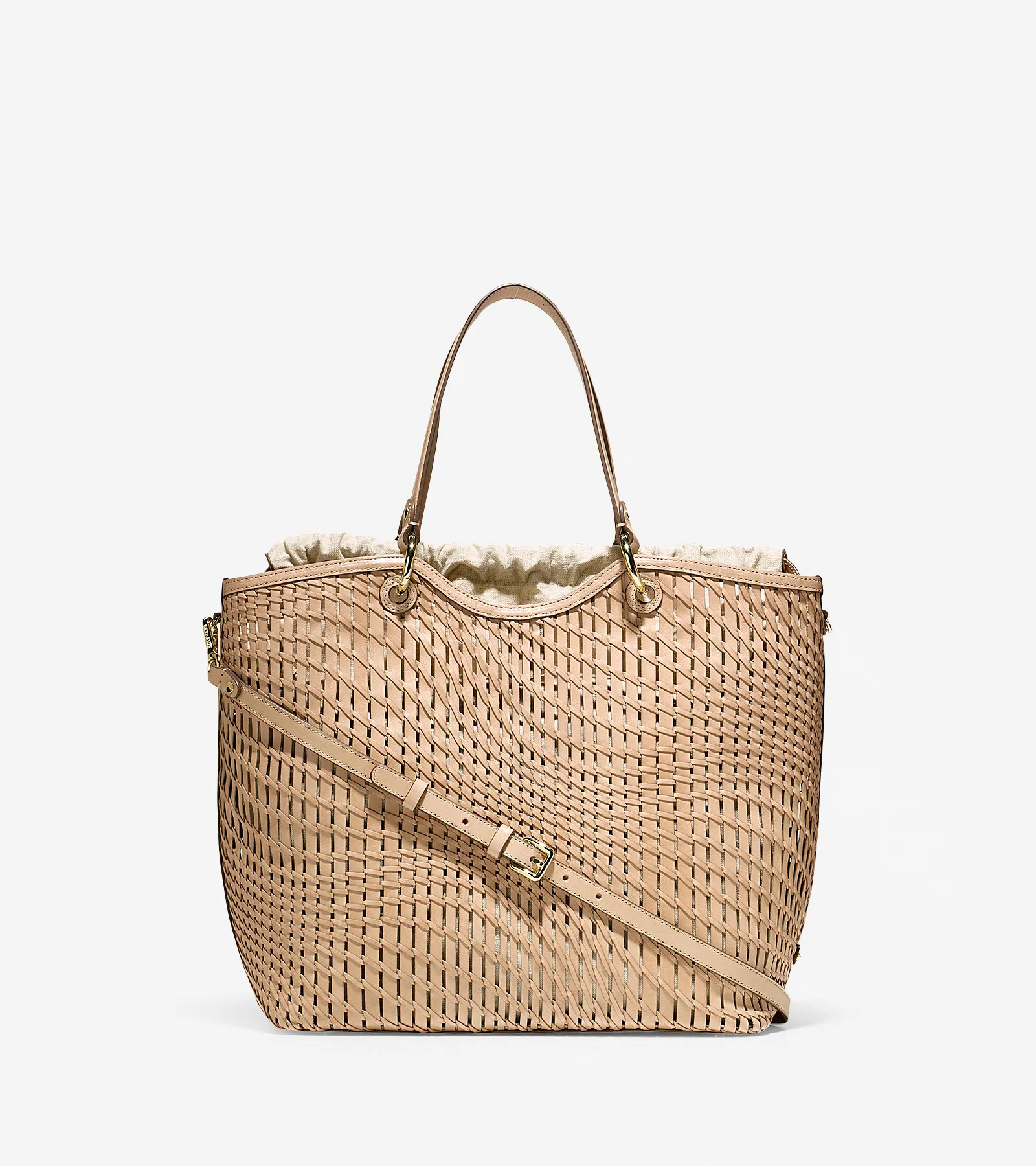 Genevieve Open Weave Tote - Image 6