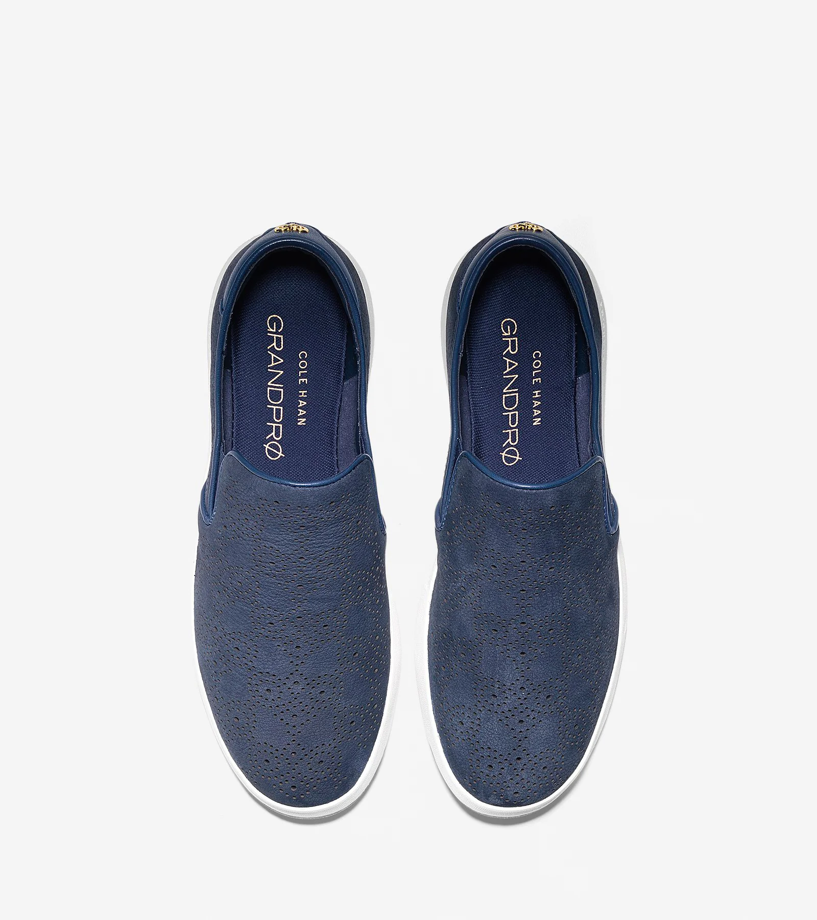 GrandPrø Paisley Perforated Slip On Sneaker - Image 4