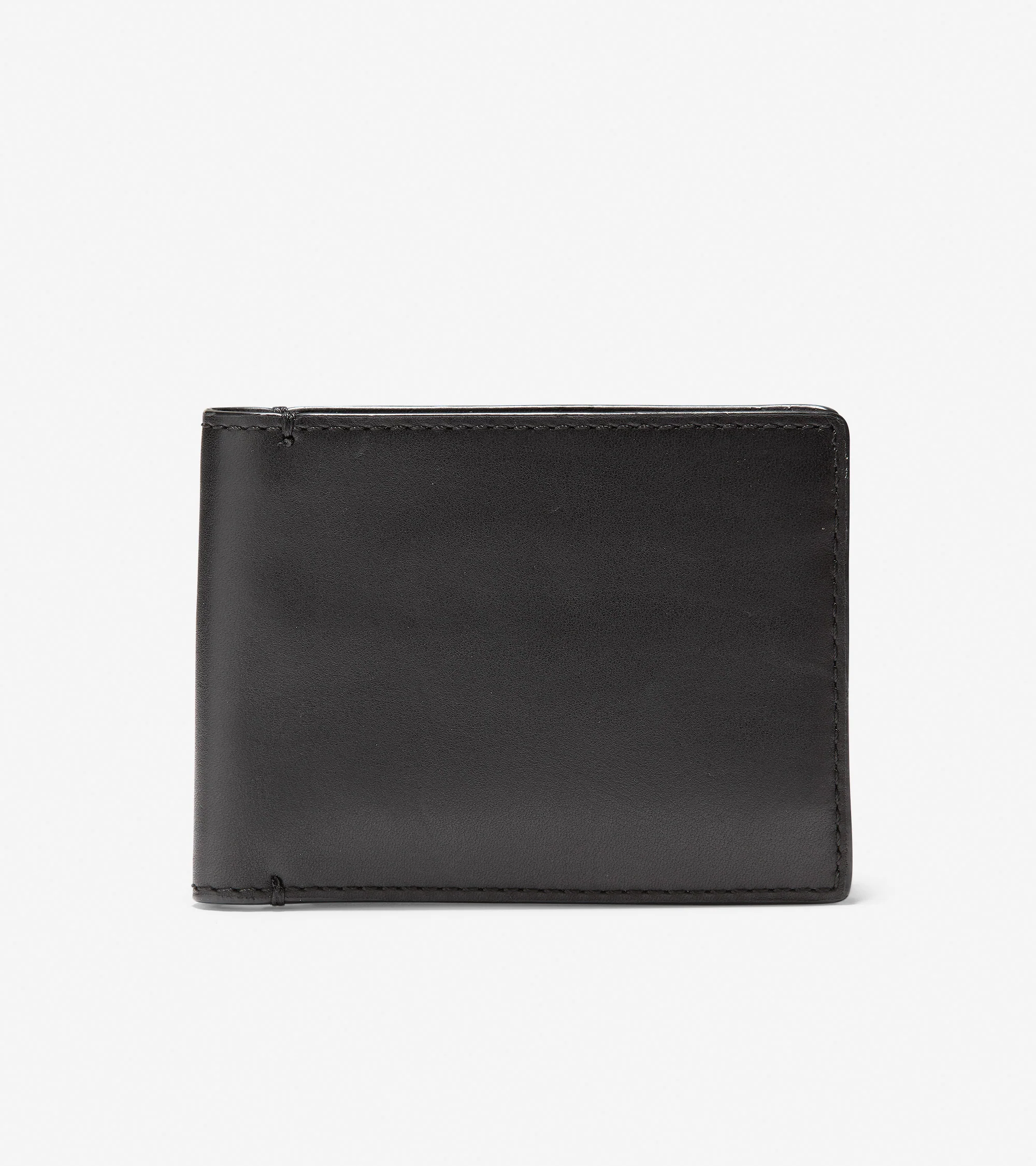 GRANDSERIES Leather Bifold With Removable Pass Case
