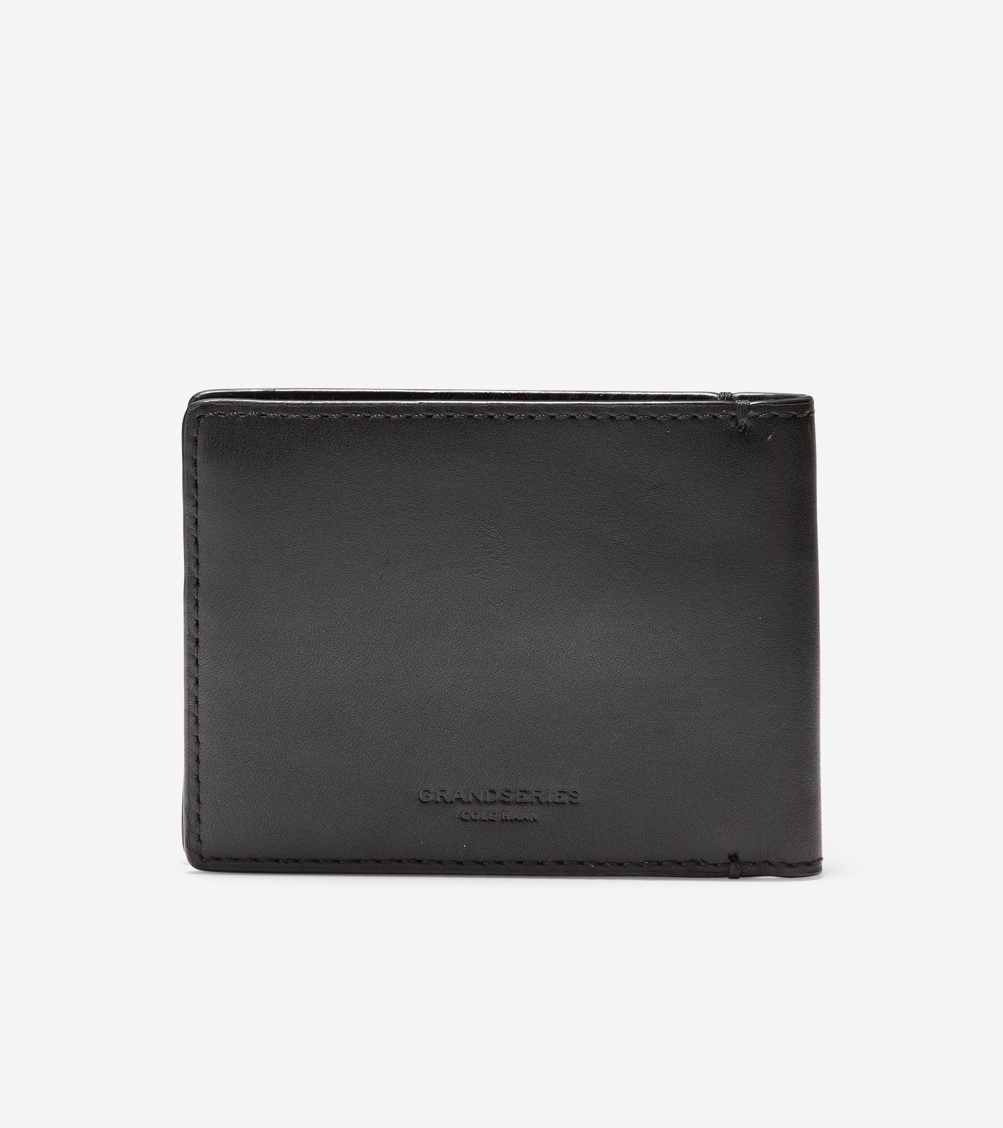 GRANDSERIES Leather Bifold With Removable Pass Case - Image 2