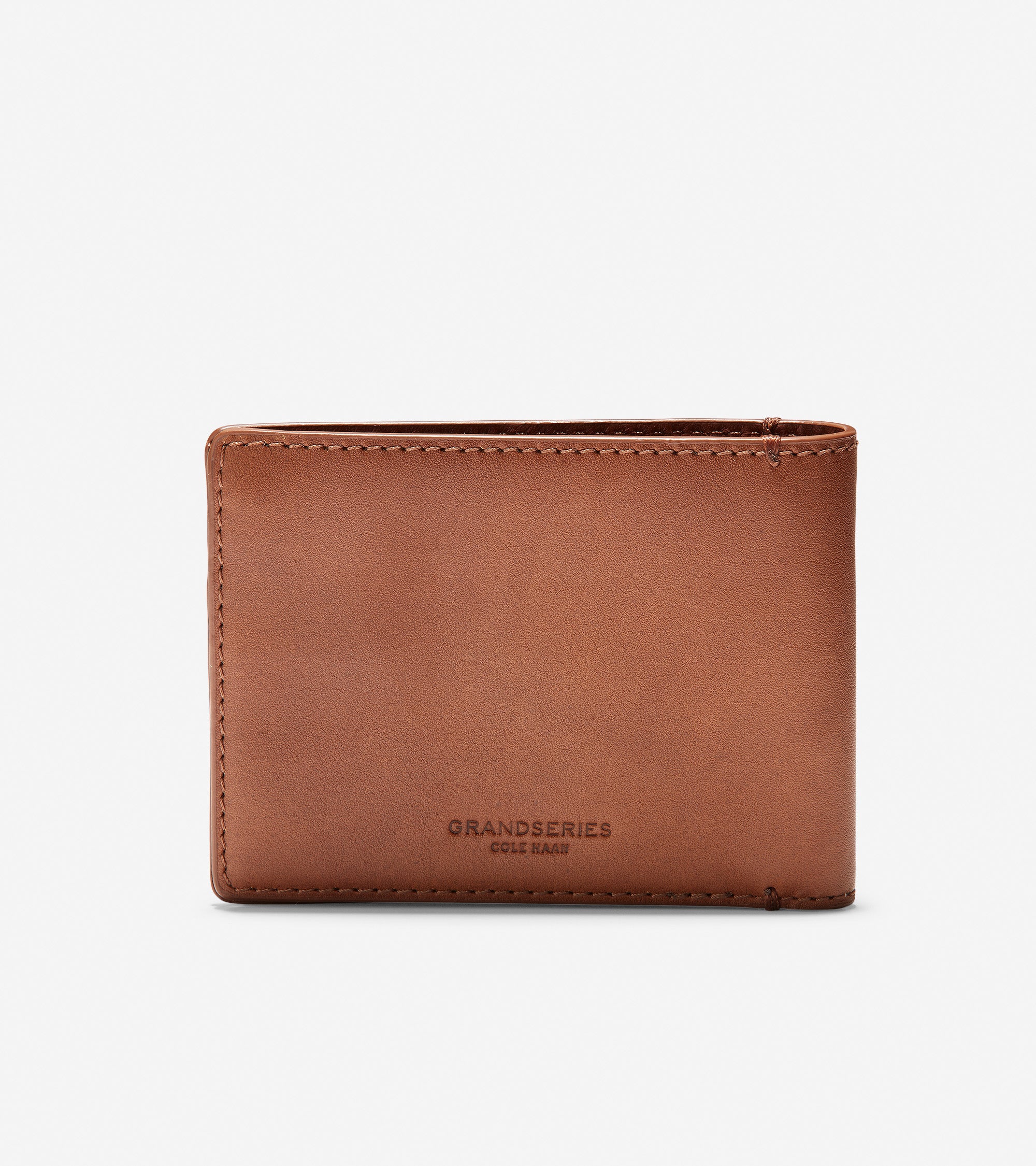 GRANDSERIES Leather Bifold With Removable Pass Case - Image 2
