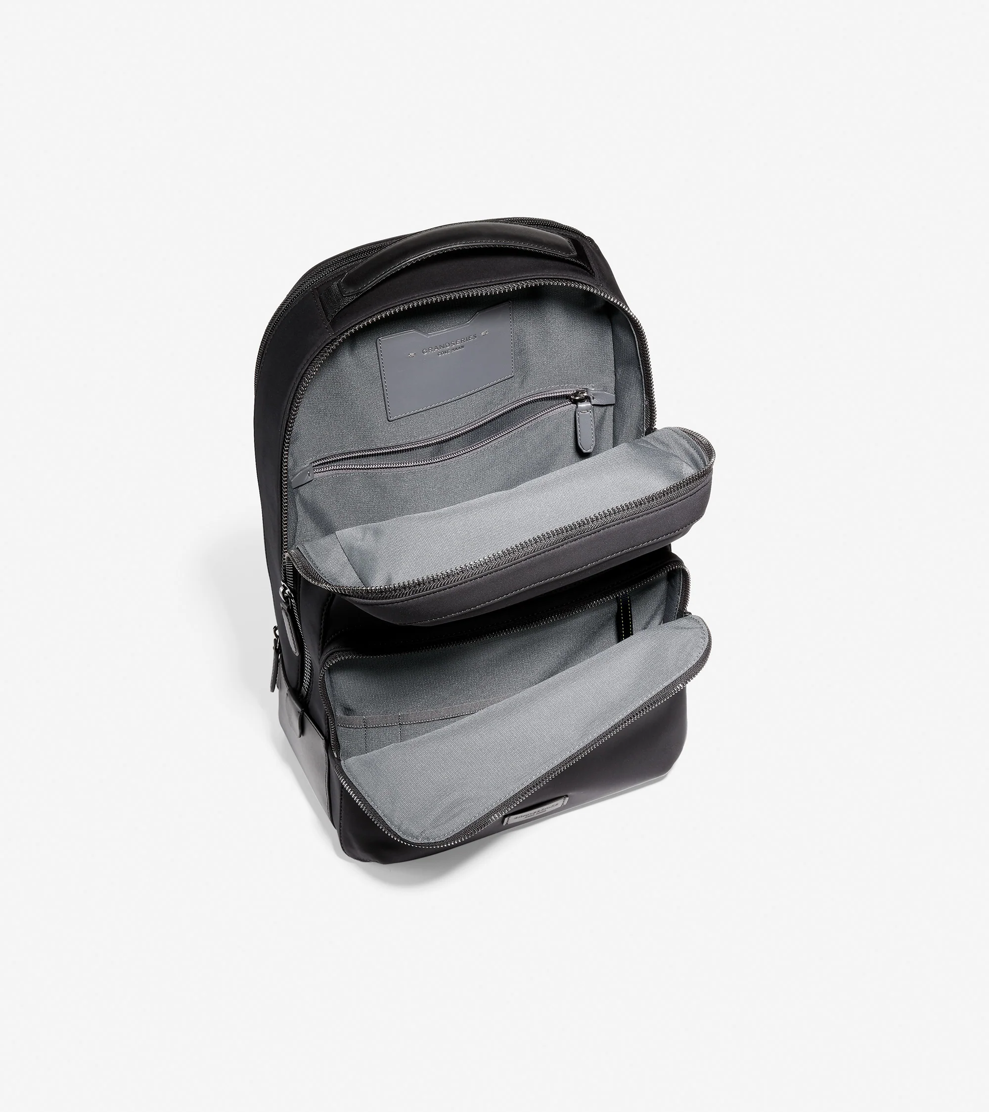 GRANDSERIES Nylon and Leather Backpack - Image 4