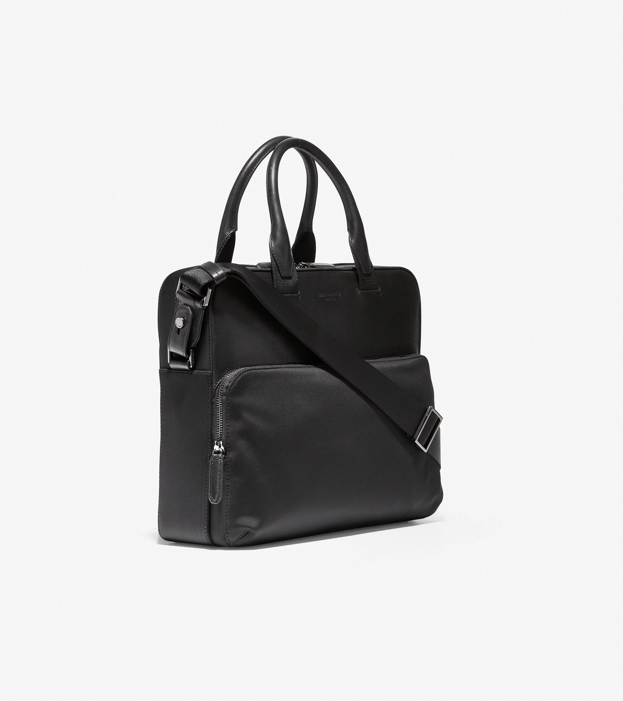 GRANDSERIES Nylon and Leather Attache - Image 3