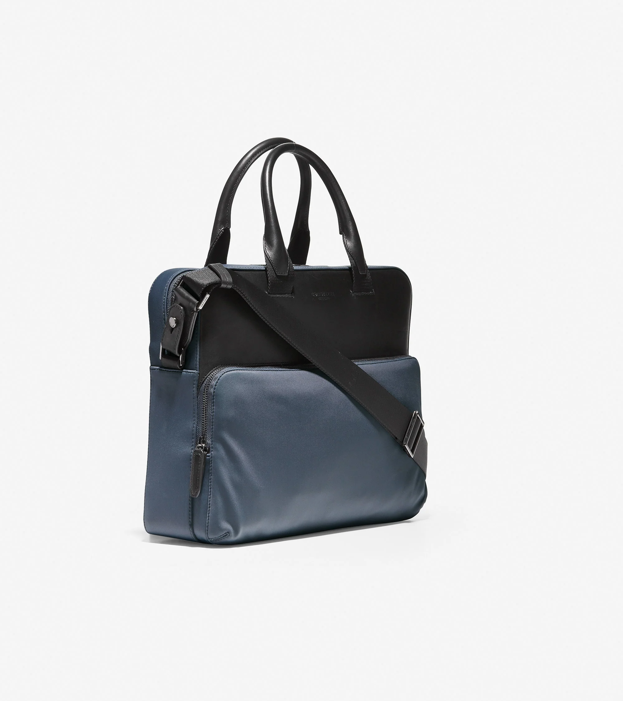 GRANDSERIES Nylon and Leather Attache - Image 3
