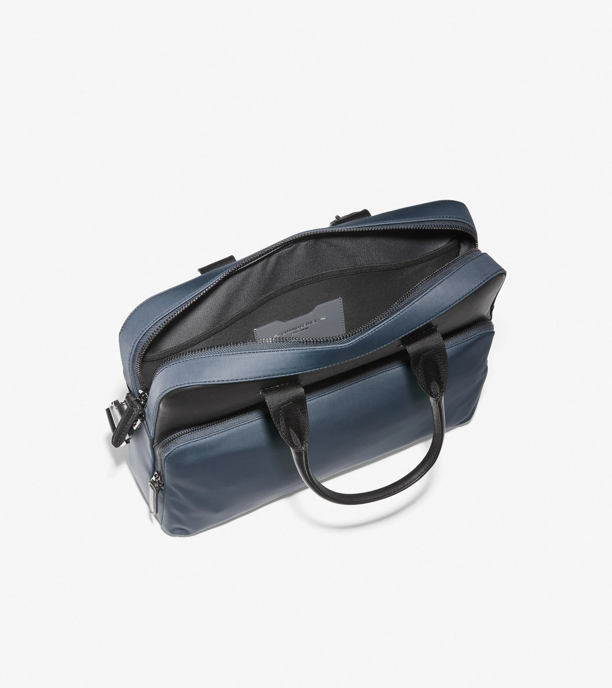 GRANDSERIES Nylon and Leather Attache - Image 4
