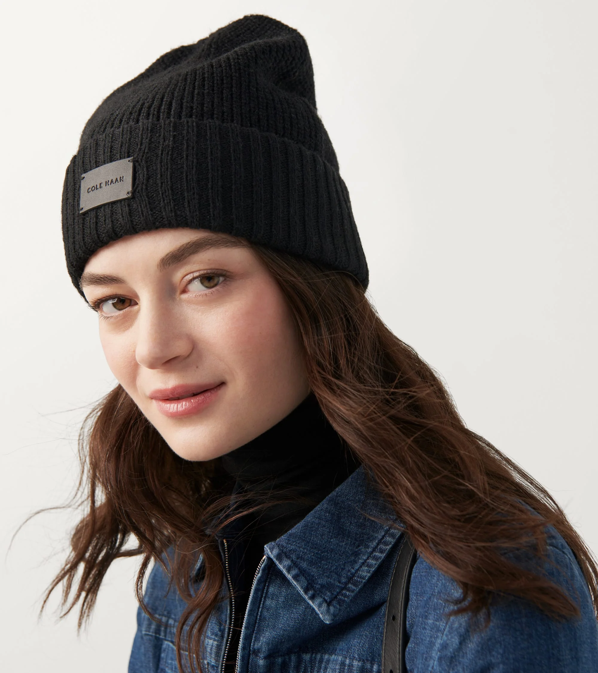 Half-Cardigan Stitch Beanie - Image 2