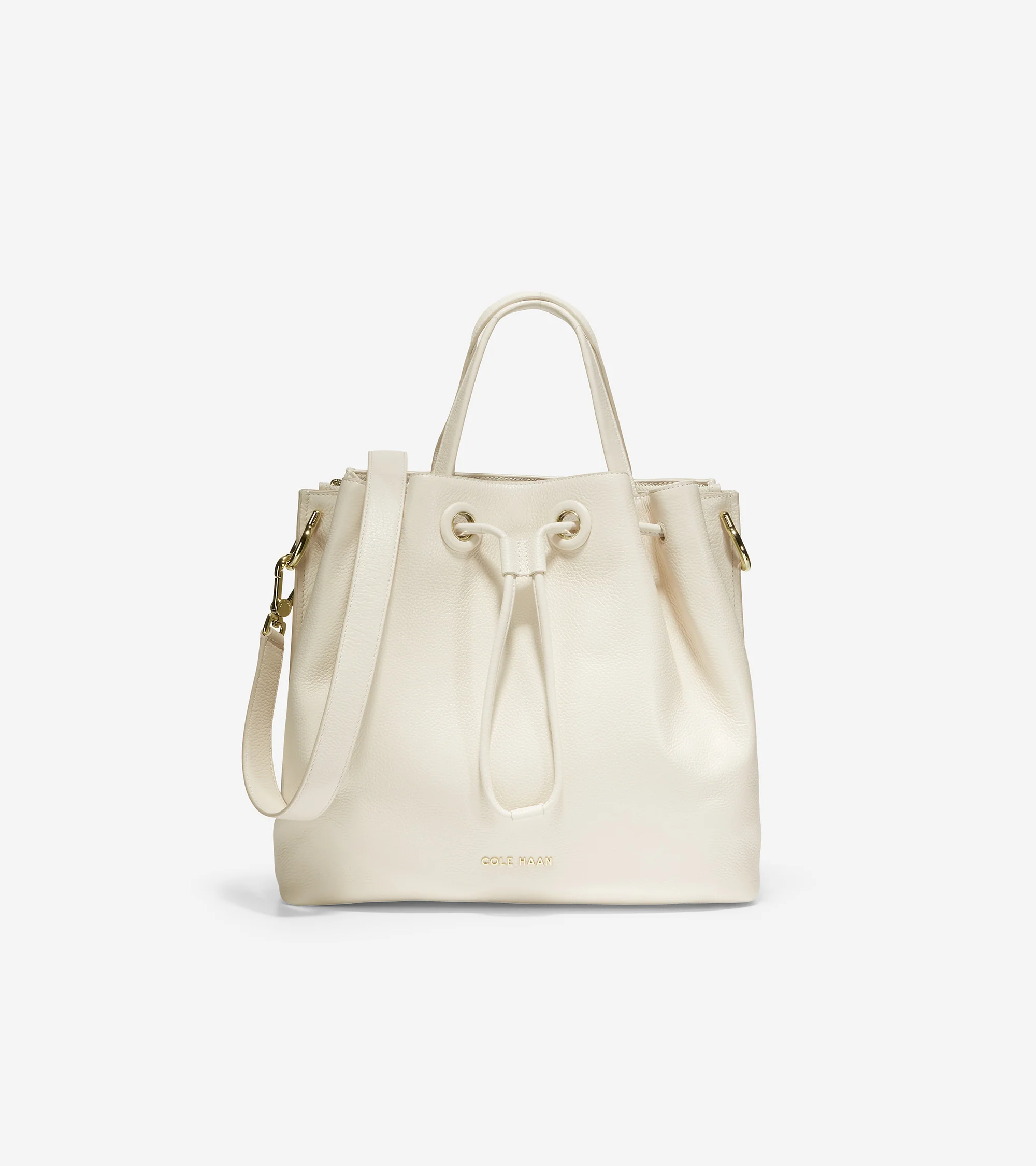 Leather Bucket Bag