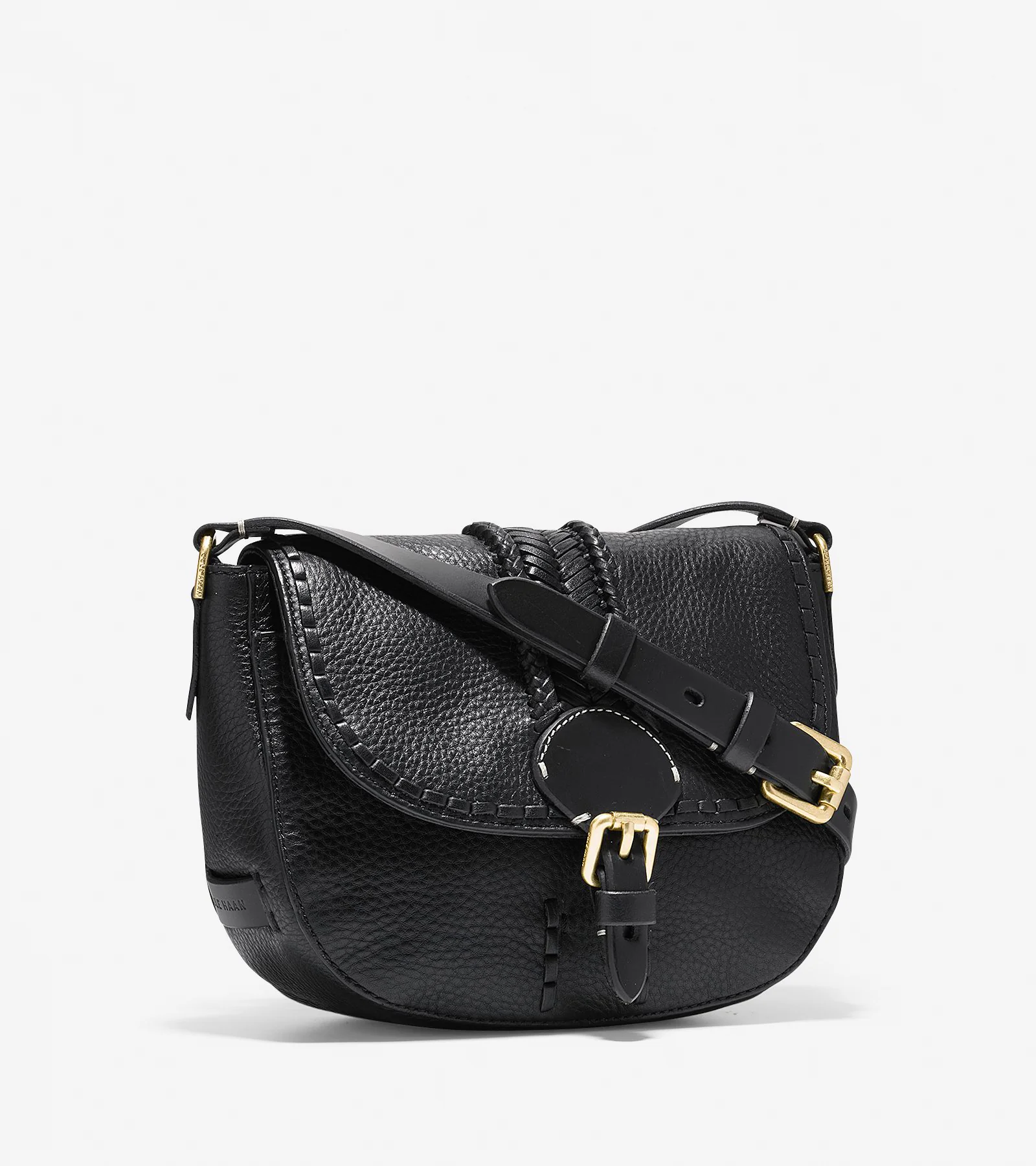 Loralie Whipstitched Mini Saddle Bag - Image 2