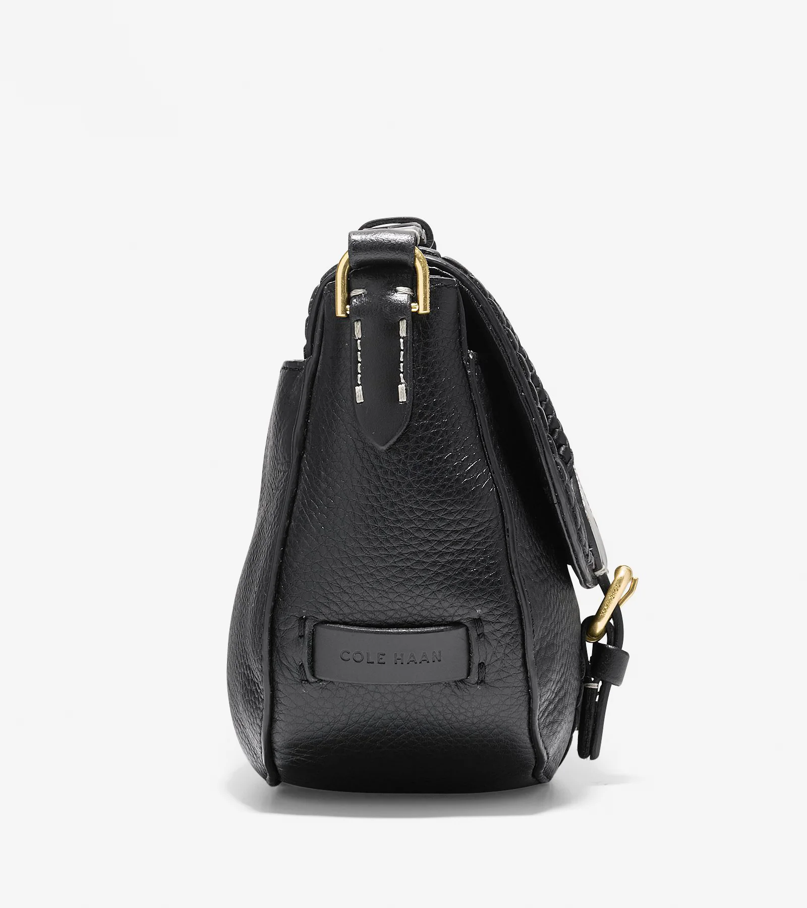 Loralie Whipstitched Mini Saddle Bag - Image 3
