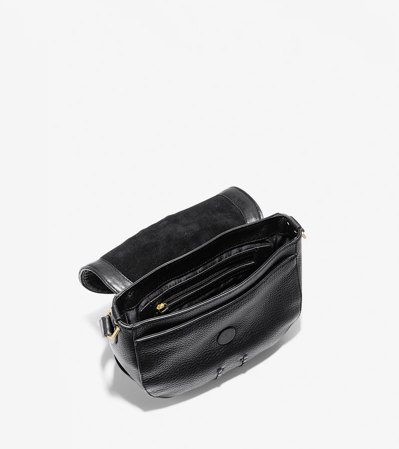 Loralie Whipstitched Mini Saddle Bag - Image 4