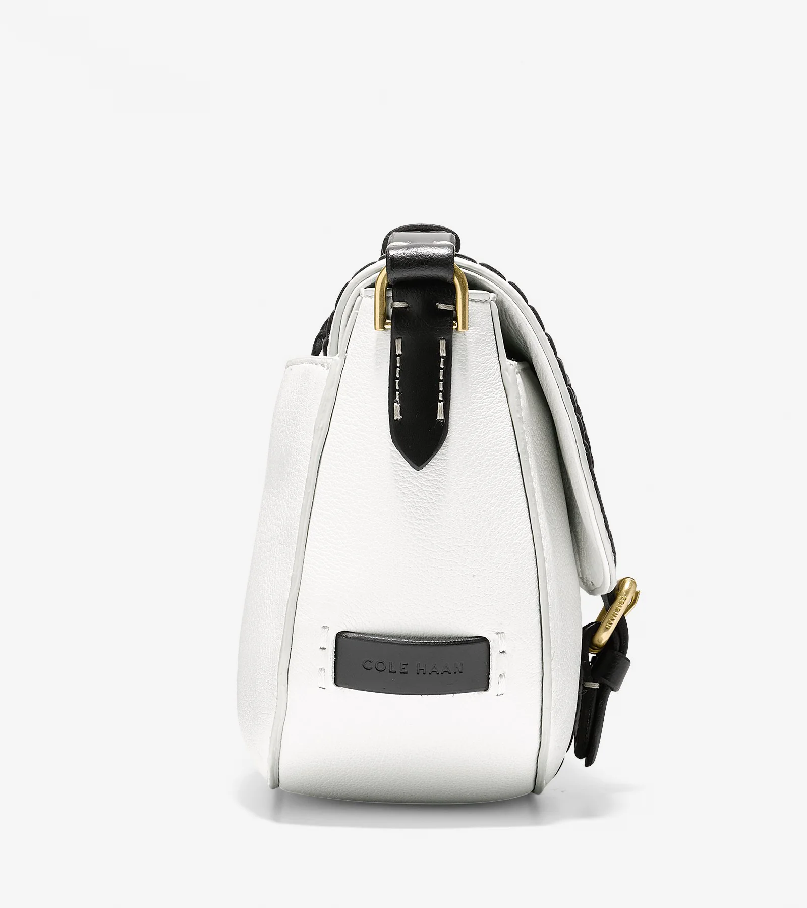 Loralie Whipstitched Mini Saddle Bag - Image 3