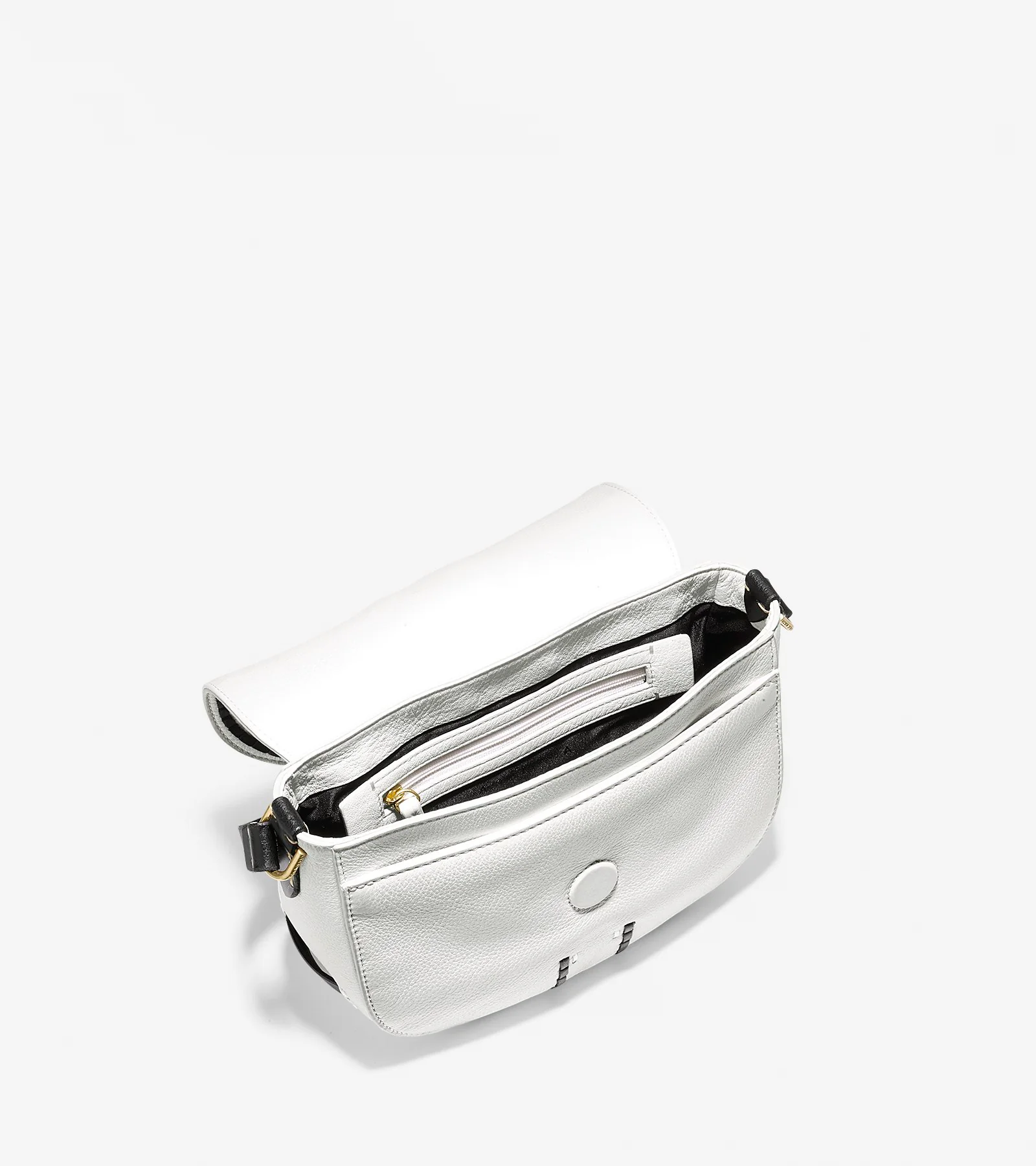 Loralie Whipstitched Mini Saddle Bag - Image 4