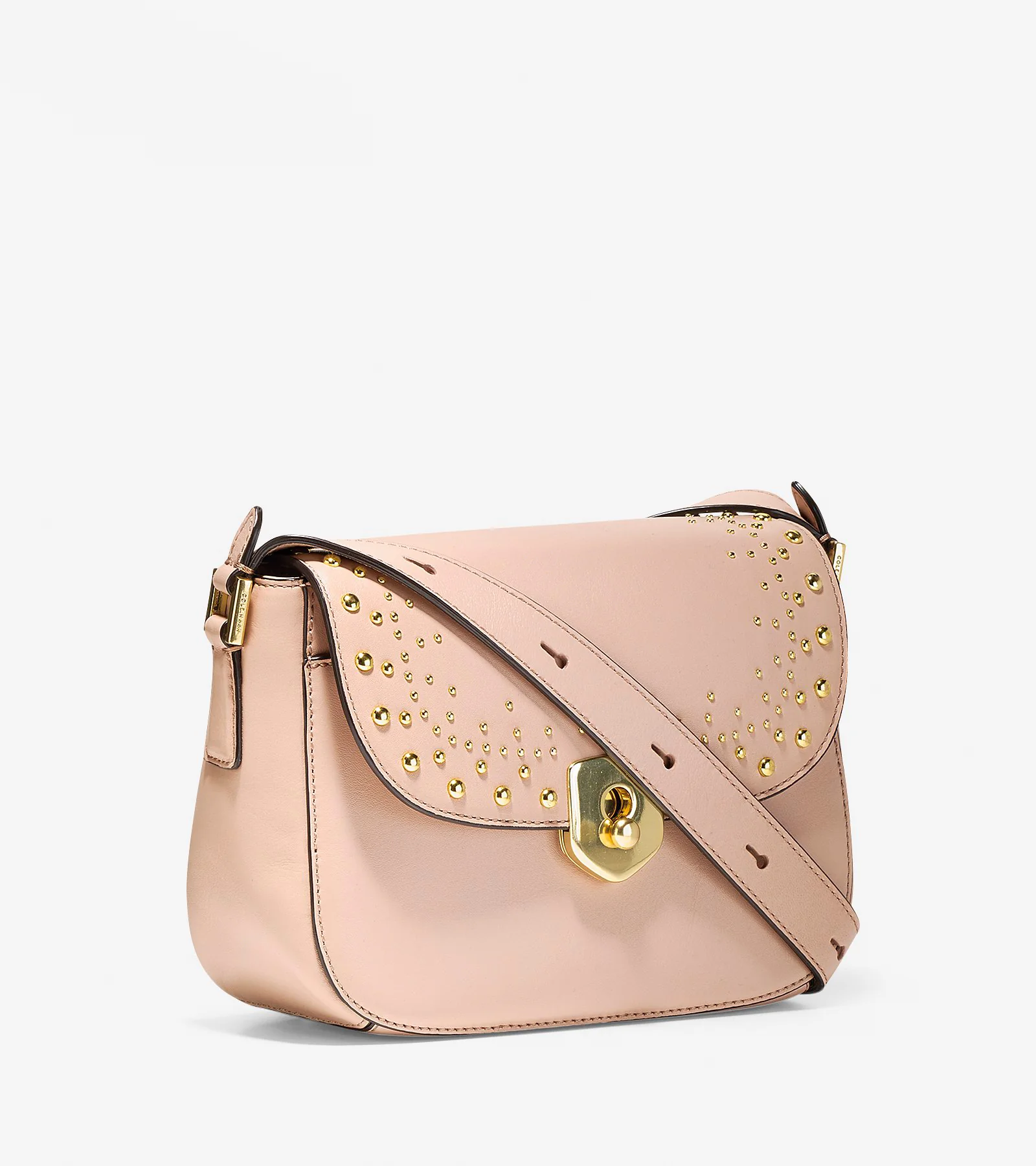 Marli Studded Mini Saddle Bag - Image 2