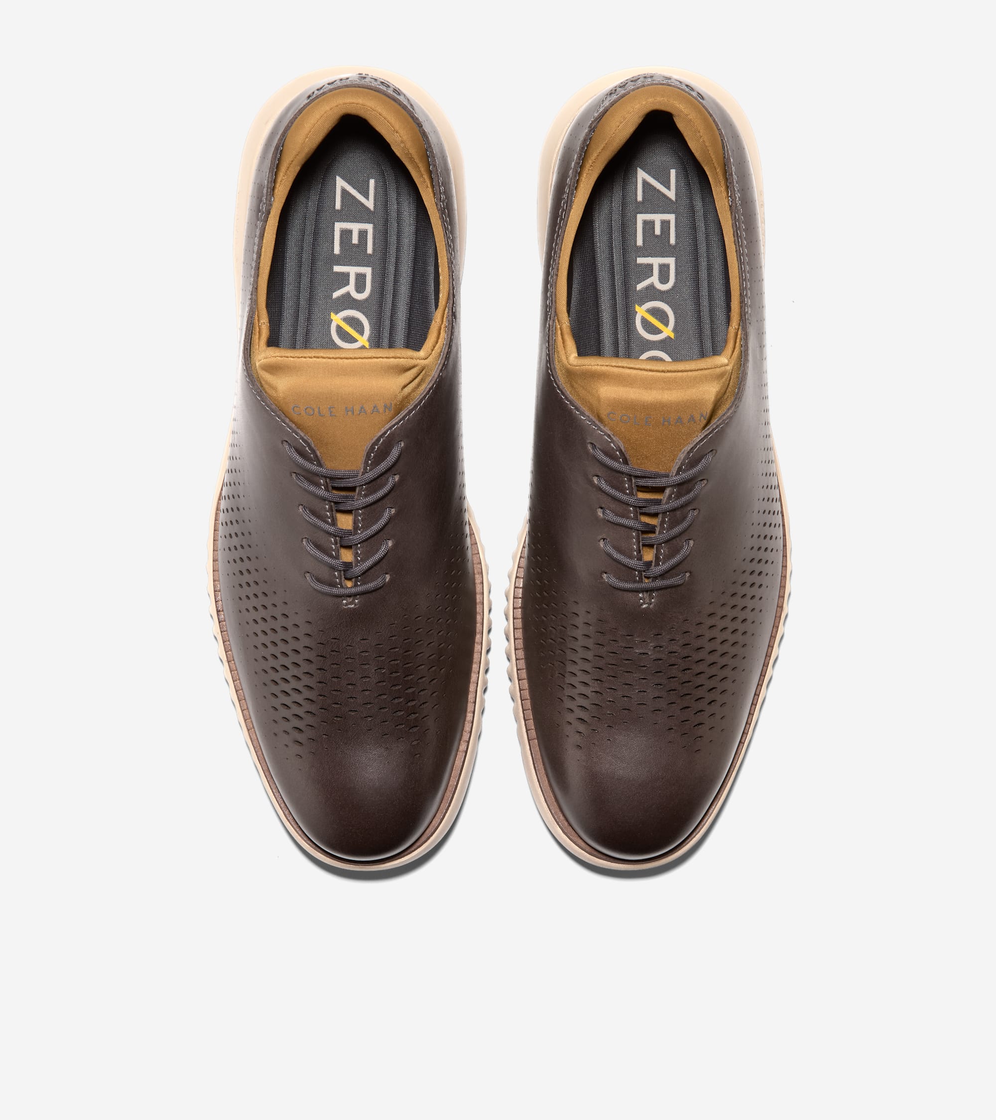 Men's 2.ZERØGRAND Laser Wingtip Oxfords - Image 4