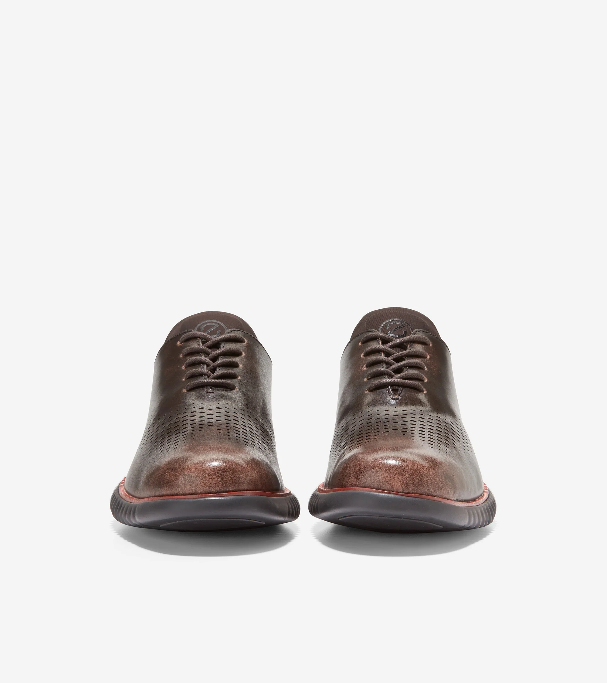 Men's 2.ZERØGRAND Lined Laser Wingtip Oxford - Image 2