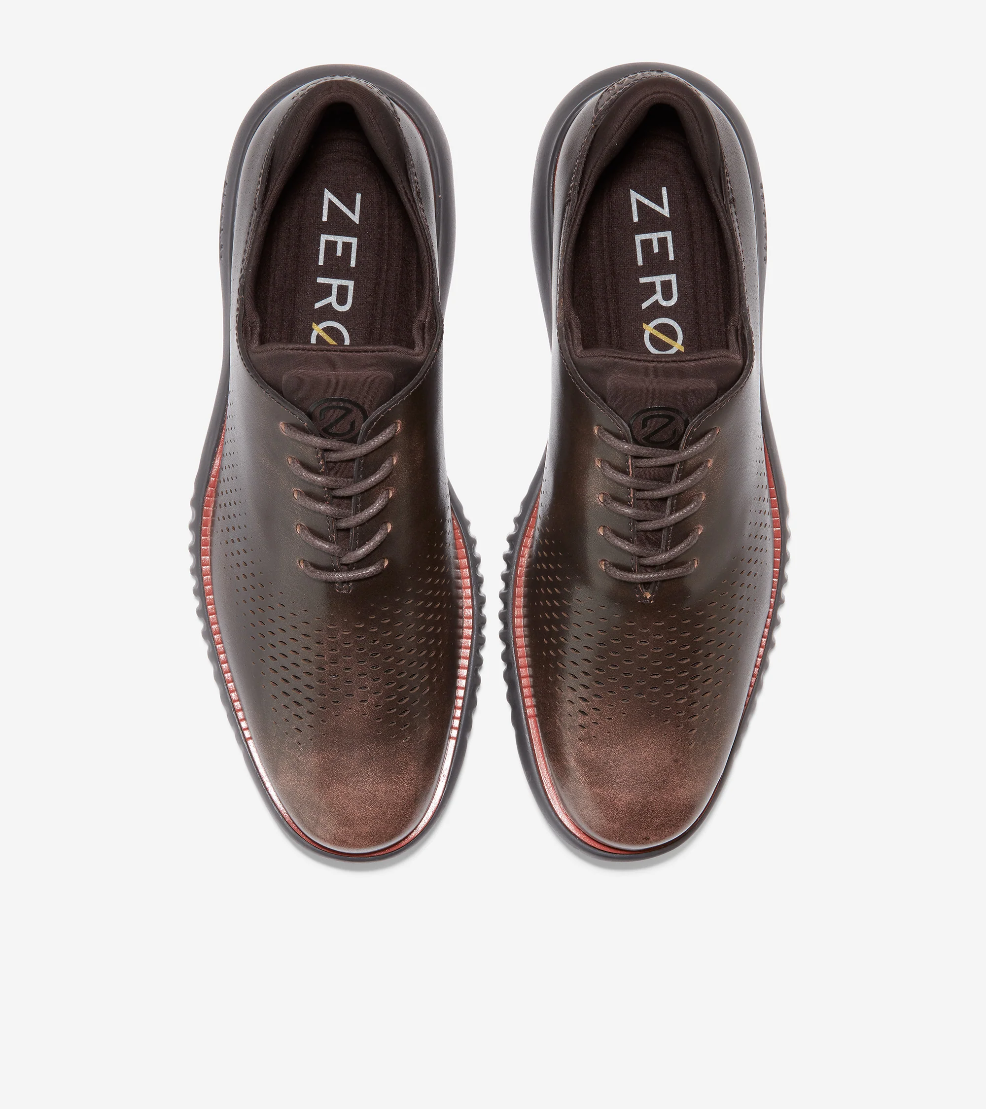 Men's 2.ZERØGRAND Lined Laser Wingtip Oxford - Image 4