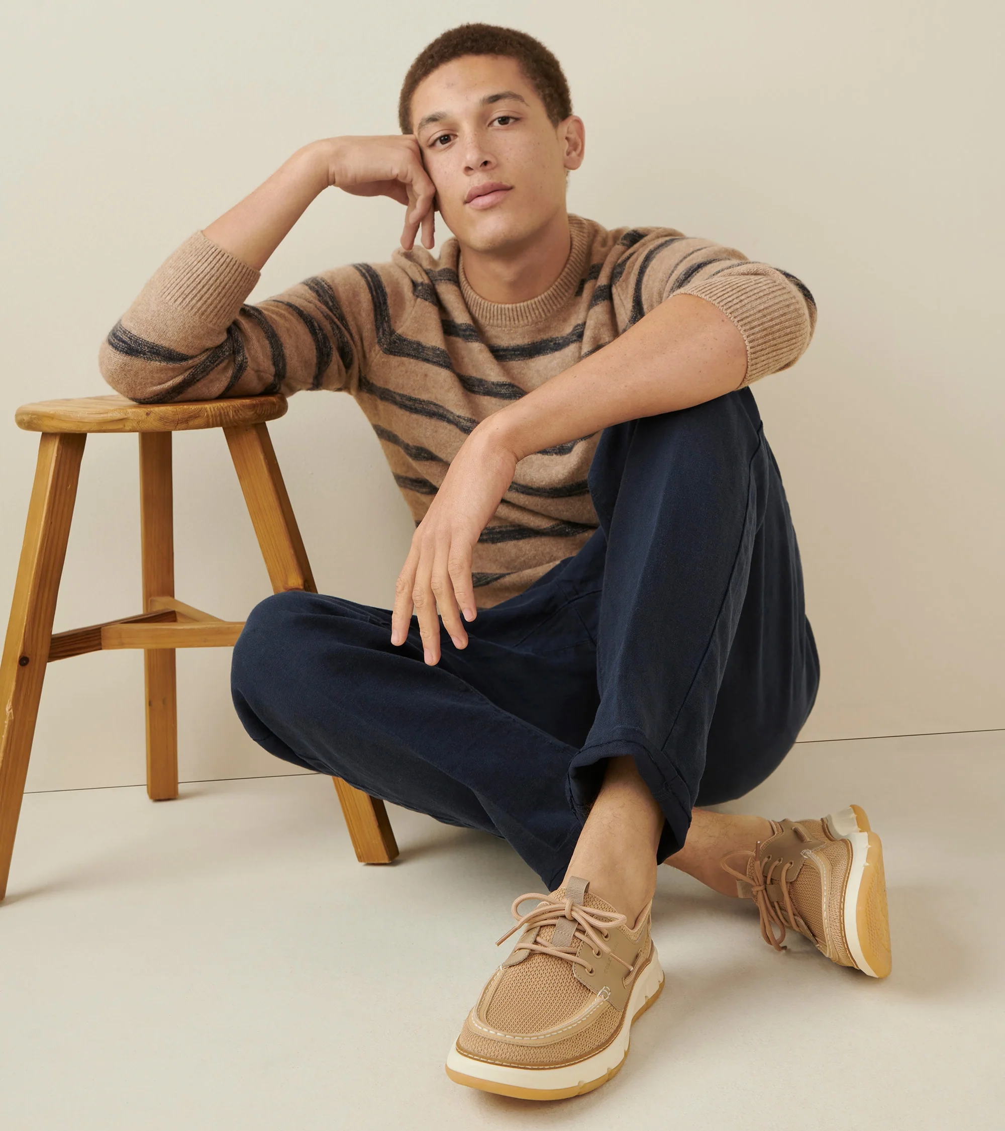 Men's 4.ZERØGRAND Regatta Boat Shoe - Image 2