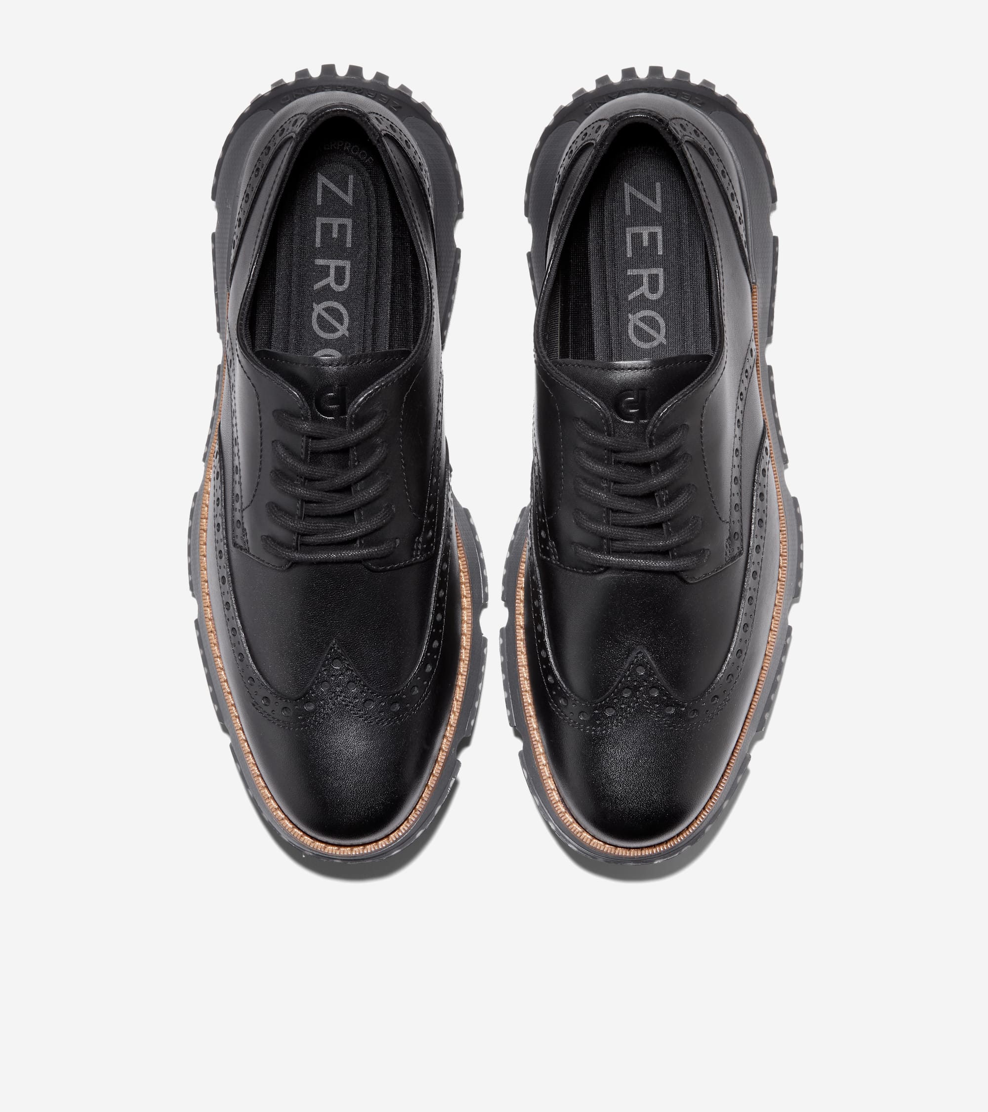 Men's 4.ZERØGRAND Wingtip Winter Oxfords - Image 4