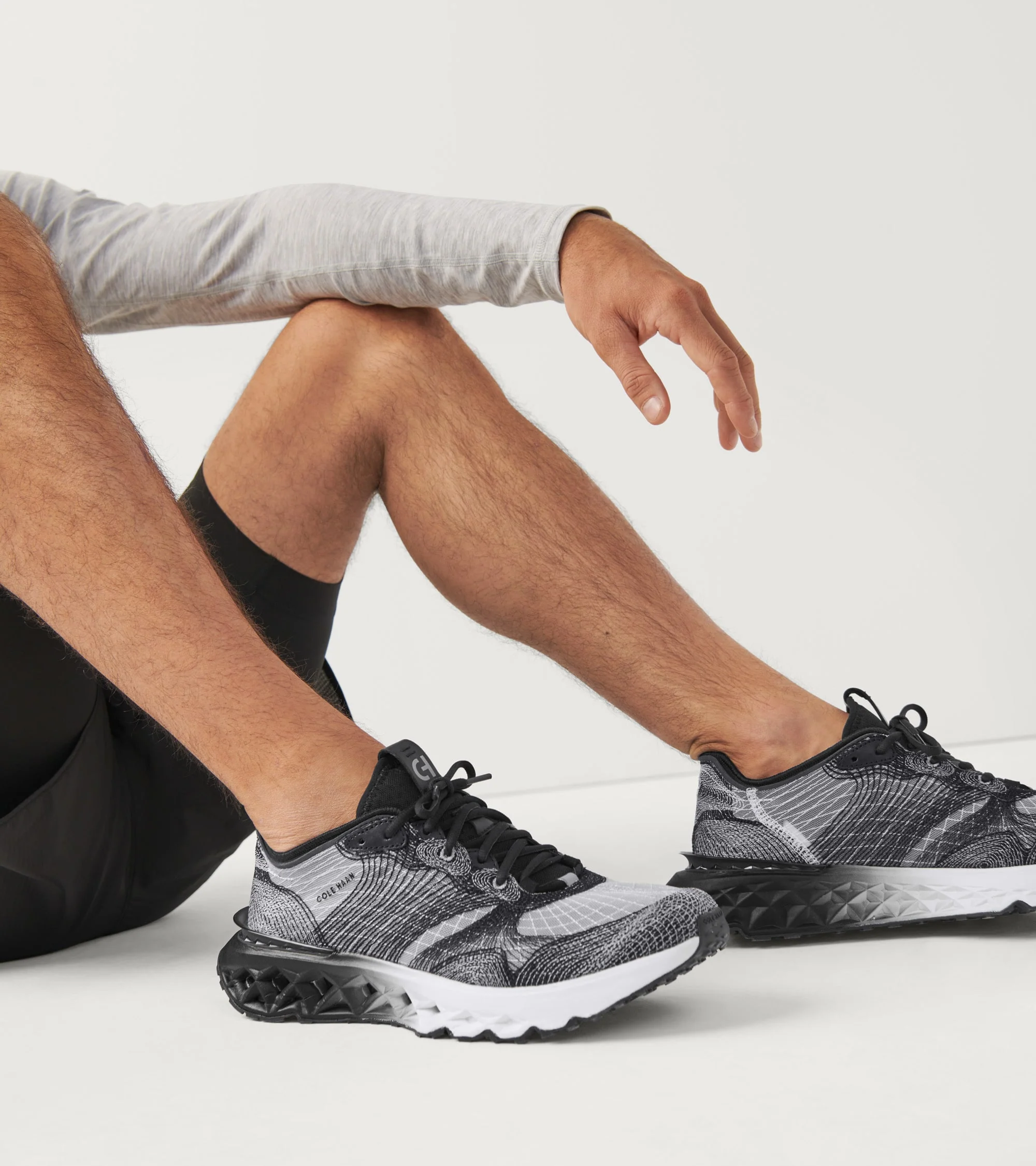 Men's 5.ZERØGRAND Embrostitch Running Shoe - Image 8