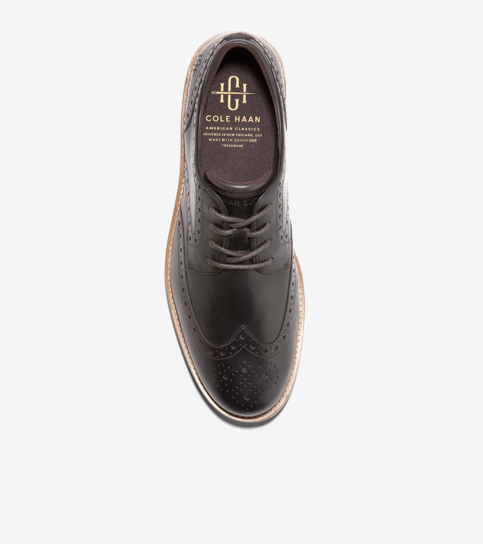 Men's American Classics Montrose Wingtip Oxfords - Image 4