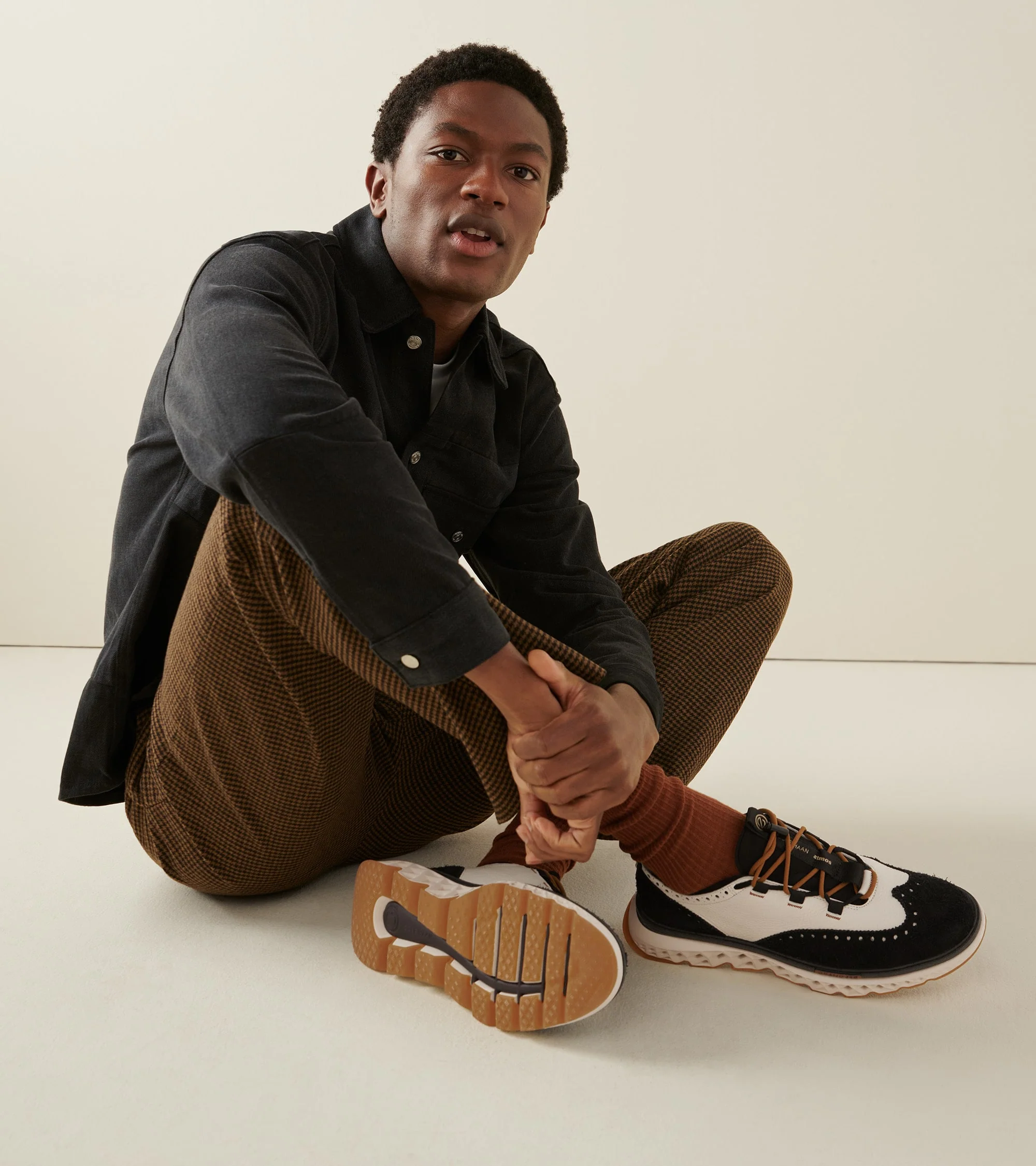 Men's Cole Haan x atmos 5.ZERØGRAND Wingtip Oxford - Image 2