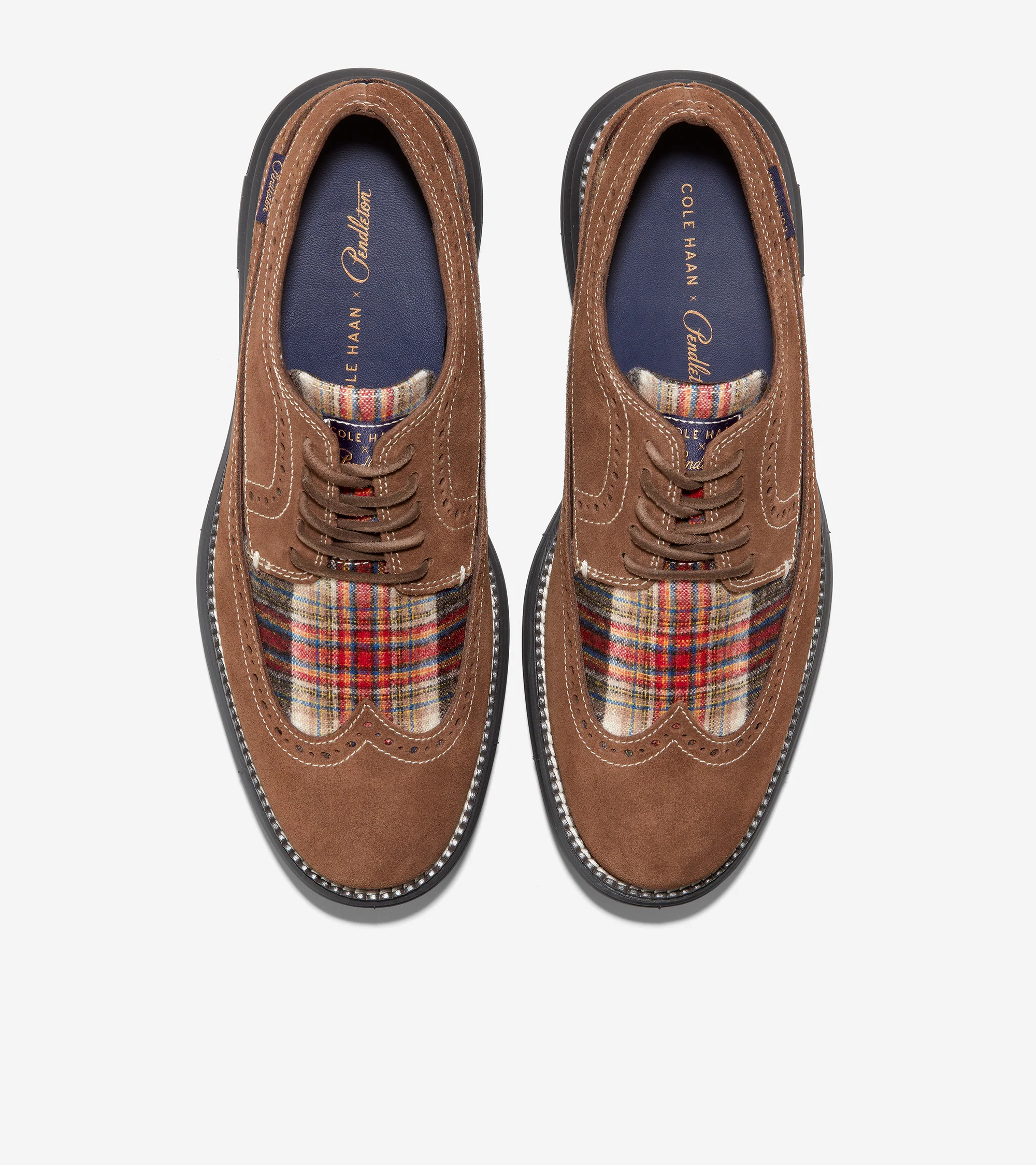 Men's Cole Haan x Pendleton ØriginalGrand Longwing Oxford - Image 4